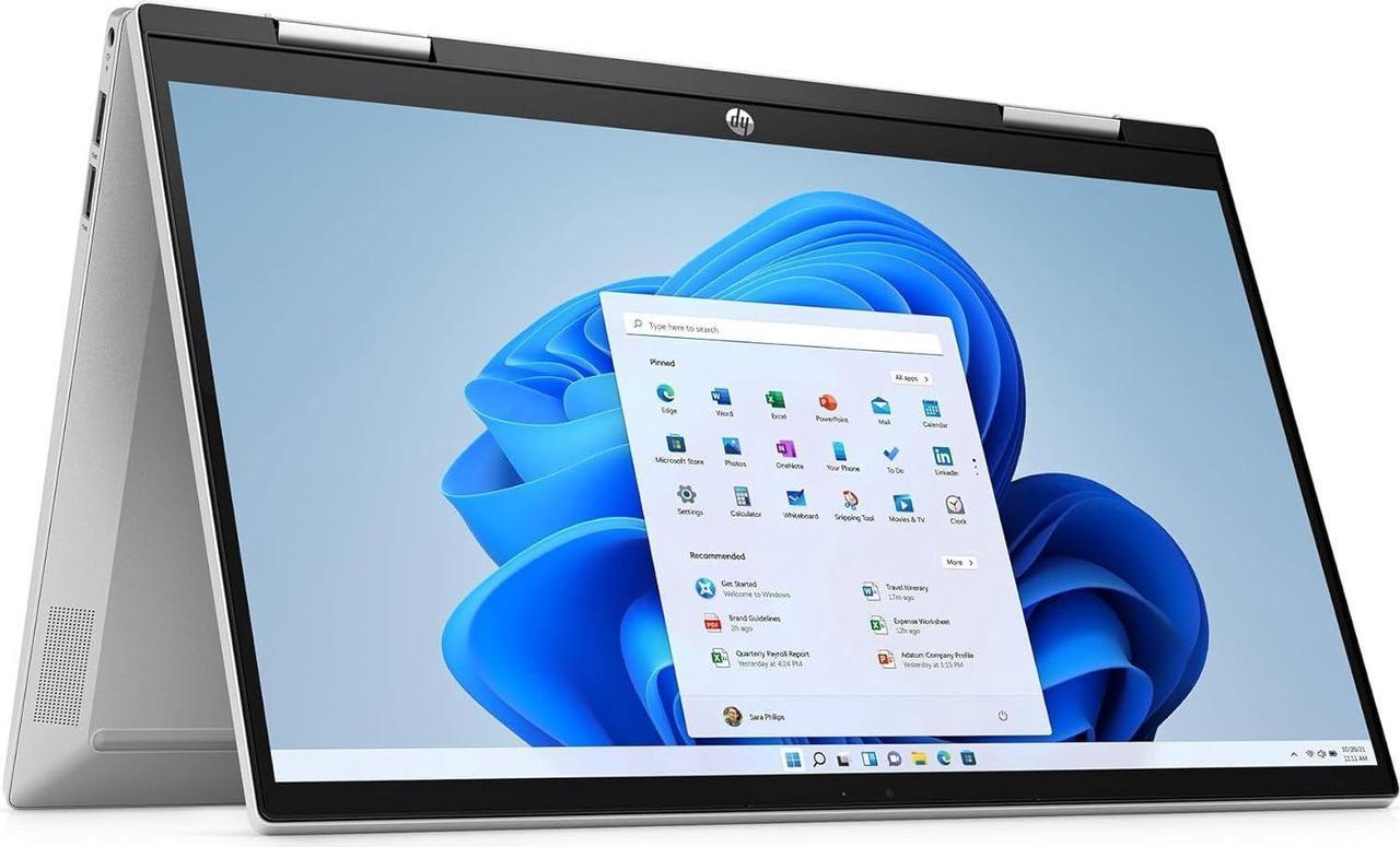 Alt view image 2 of 6 - HP Pavilion x360 14 Laptop, 14" FHD Touchscreen, Intel Core i5-1235U 10 Cores Processor, Intel Iris Xe Graphics, 32GB DDR4  2TB PCIe SSD, Wi-Fi 6 and Bluetooth, Windows 11 Pro