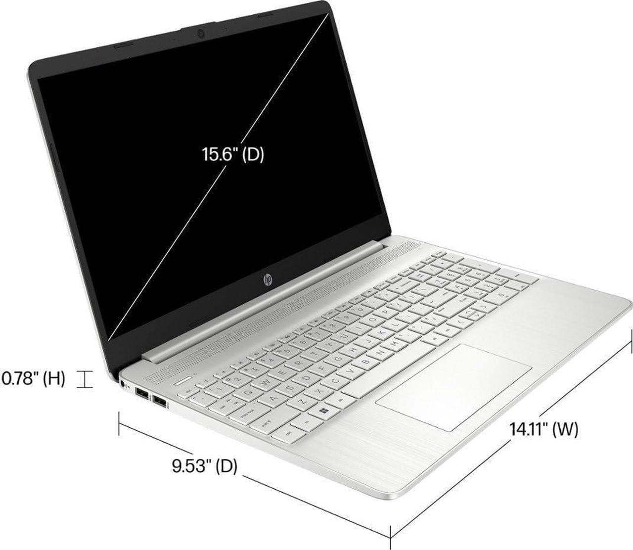 Alt view image 4 of 7 - HP 15 Laptop, 15.6" HD Touchscreen, Intel Core i3-1115G4 2 Cores Processor, Intel UHD Graphics, 36GB DDR4  512GB PCIe SSD, WiFi, Bluetooth, Numeric Keypad, Windows 11H