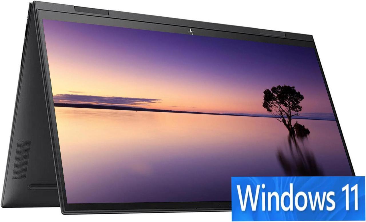 Main image of HP ENVY x360 15 Laptop, 15.6" FHD Touchscreen, AMD Ryzen 7 5825U Octa-Core processor, AMD Radeon Graphics, 16GB DDR4  512GB PCIe SSD, USB-C HDMI Fingerprint, Windows 11