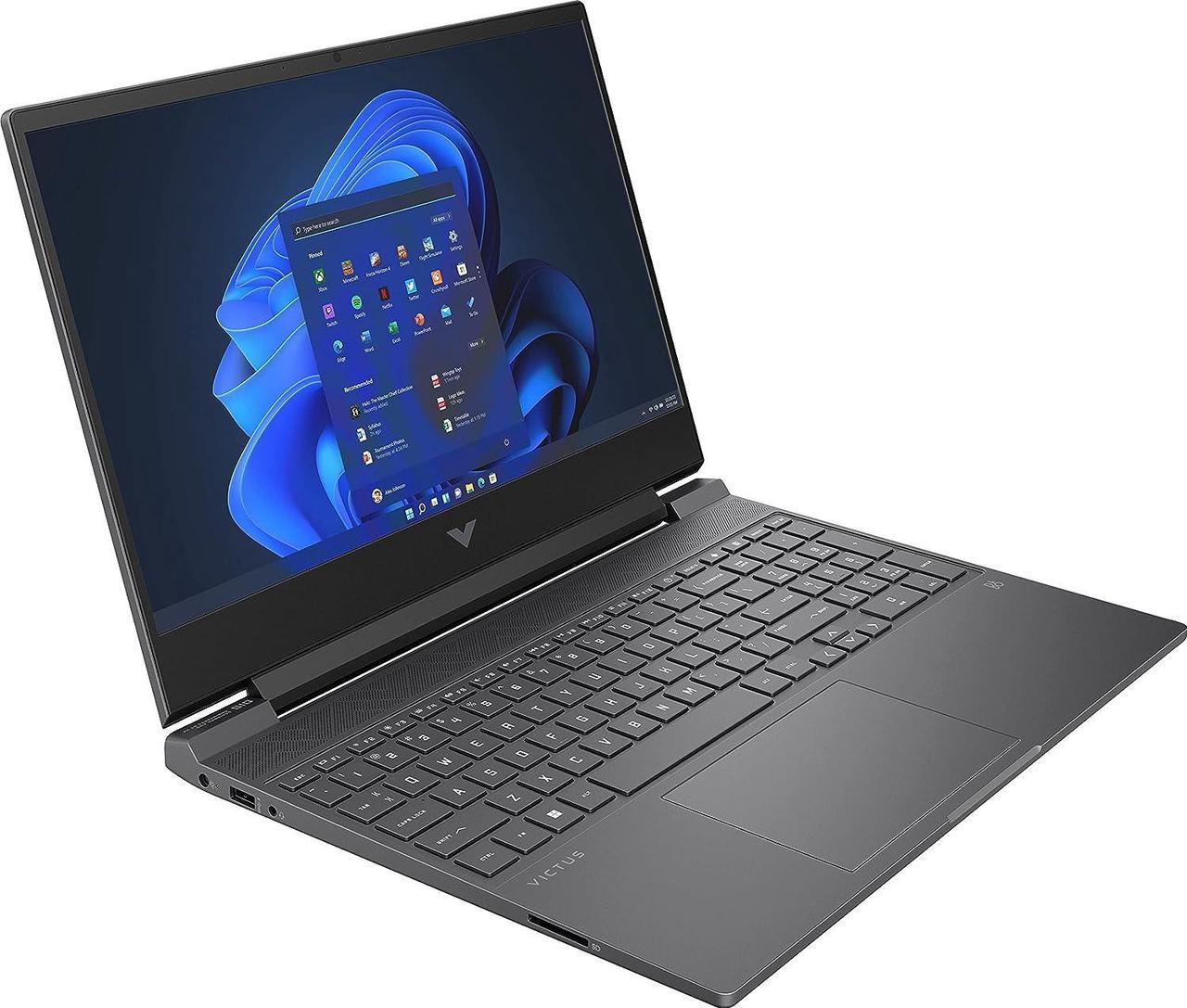 Alt view image 3 of 5 - HP Victus 15 Gaming Laptop, 15.6" FHD 144Hz Display, 12th Gen Core i5-12450H 8 Cores Processor, NVIDIA GeForce GTX 1650 4 GB GDDR5, 16GB DDR4  2TB PCIe SSD, WiFi 6, Backlit KB, Windows 11H