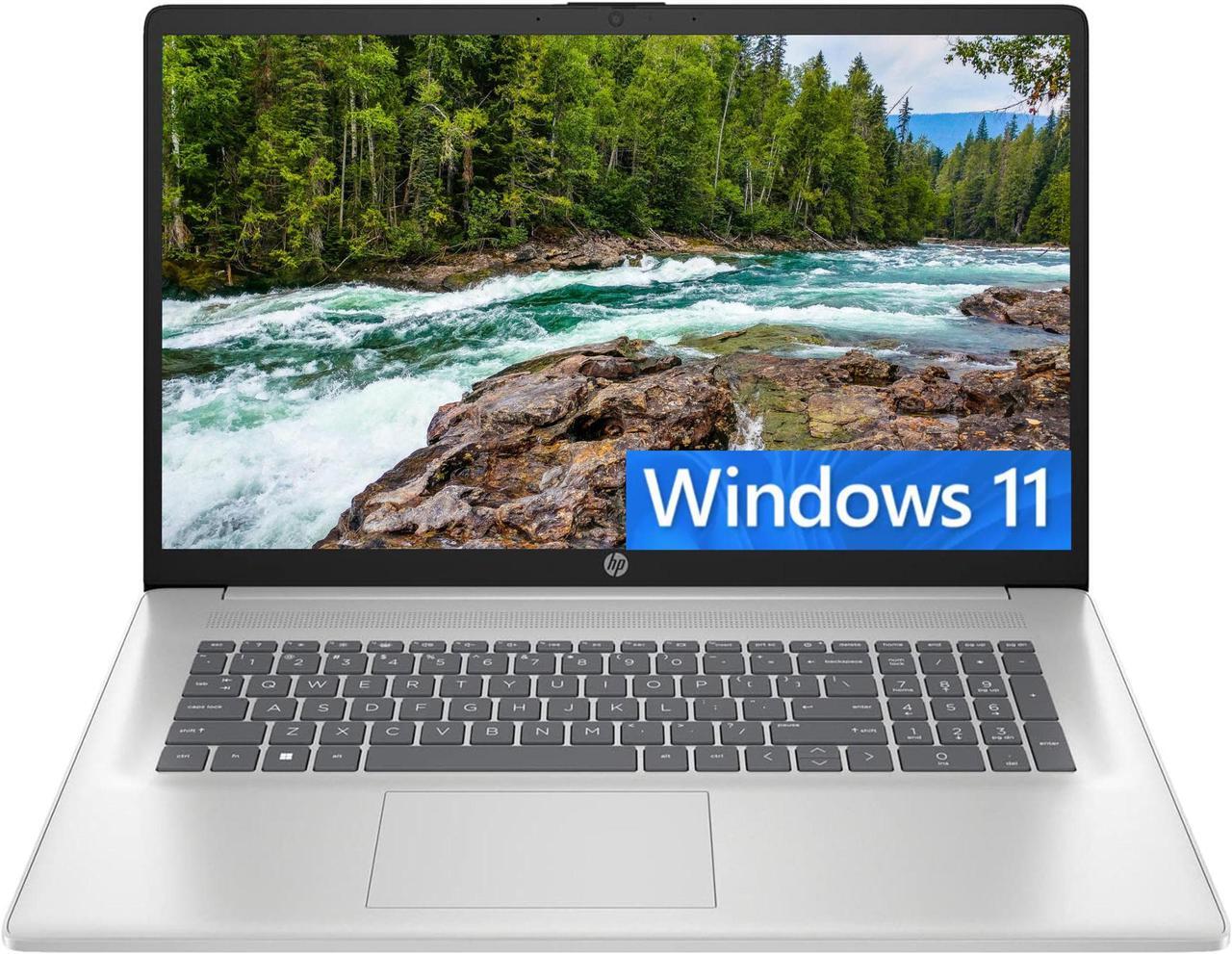 Main image of HP 17 Business Laptop, 17.3" HD+ Display, 11th Gen Intel Core i3-1125G4 4 Cores Processor, Intel UHD Graphics, 16GB DDR4  512GB PCIe SSD, Wi-Fi, HDMI, Webcam, Windows 11