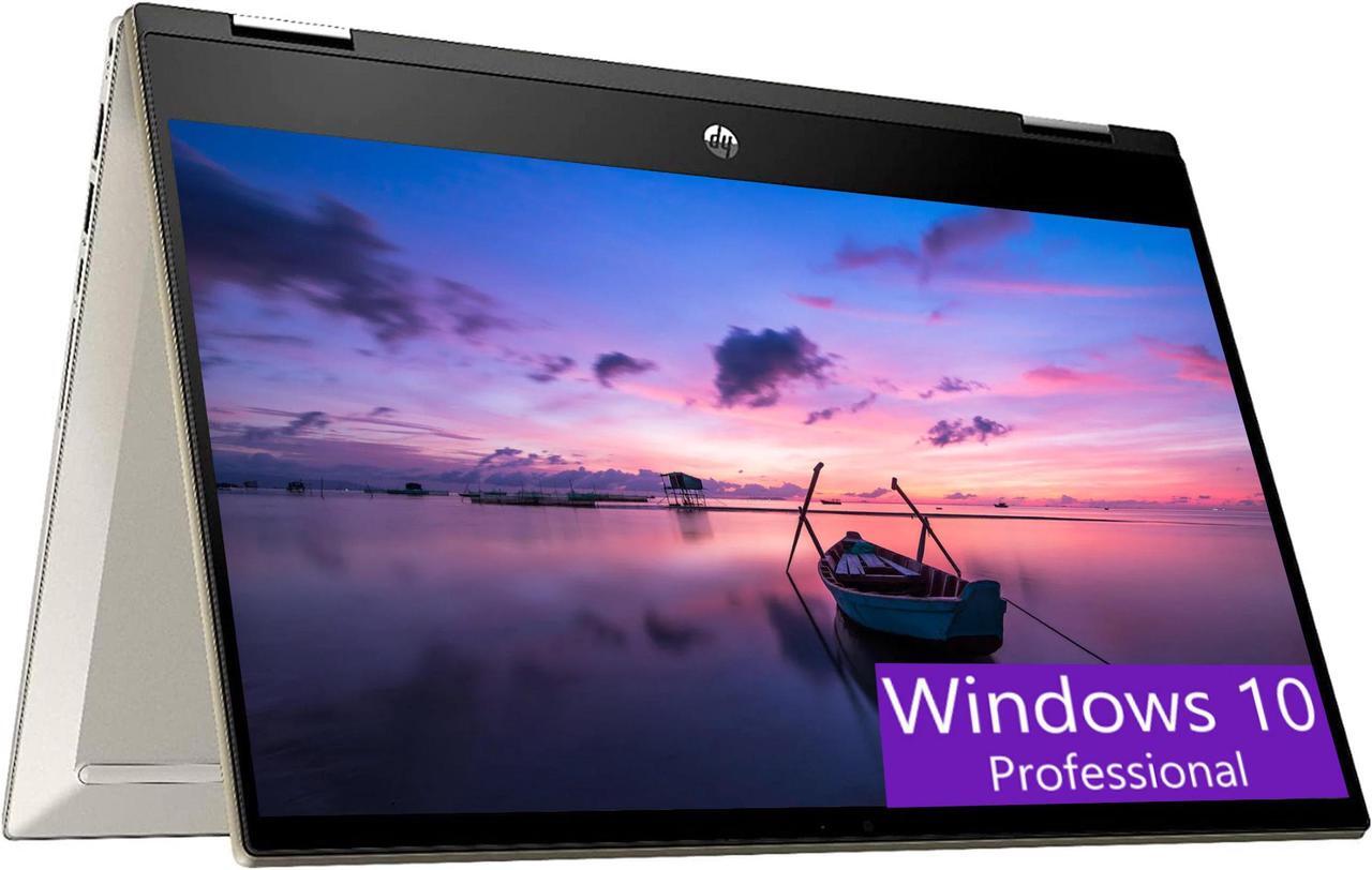 Main image of HP Pavilion x360 14 Laptop, 14" FHD (1920 x 1080) Touchscreen, Intel Core i5-1135G7 4 cores Processor, Intel Iris Xe Graphics, 32GB DDR4  1TB PCIe SSD, Wi-Fi and Bluetooth 5, Windows 10 Pro