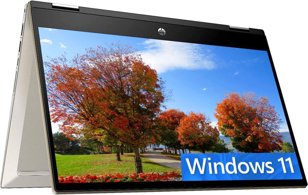 Main image of HP Pavilion x360 14 Laptop, 14" FHD (1920 x 1080) Touchscreen, Intel Core i5-1135G7 4 cores Processor, Intel Iris Xe Graphics, 32GB DDR4  512GB PCIe SSD, Wi-Fi and Bluetooth 5, Windows 11