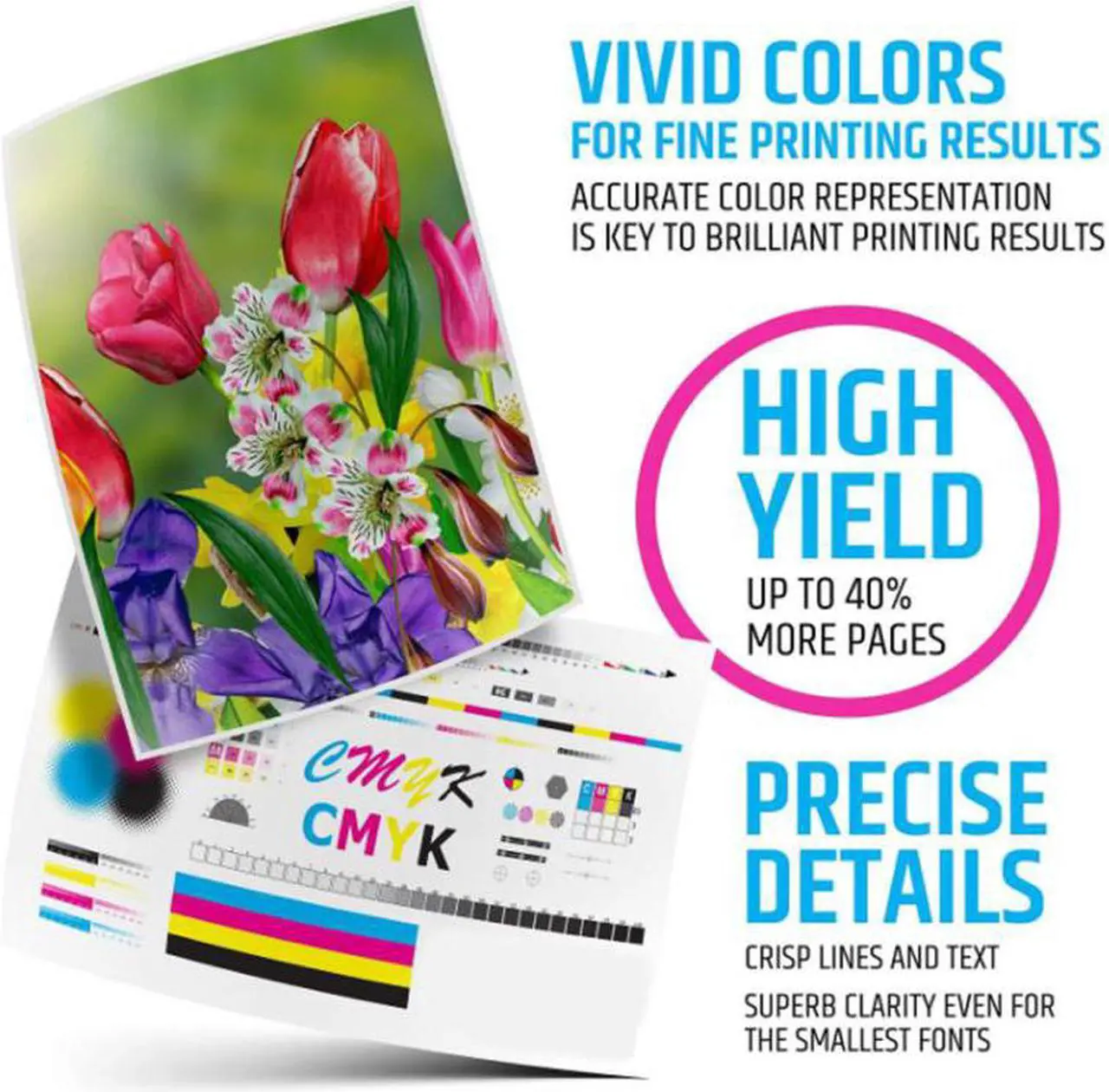 Alt view image 5 of 6 - JUSTCOLOR Compatible Drum Unit Cartridge Replacement for Brother DR-221CL DR221CL DR221 Work for Brother HL-3140CW HL-3170CDW MFC-9130CW MFC-9330CDW MFC-9340CDW Printer