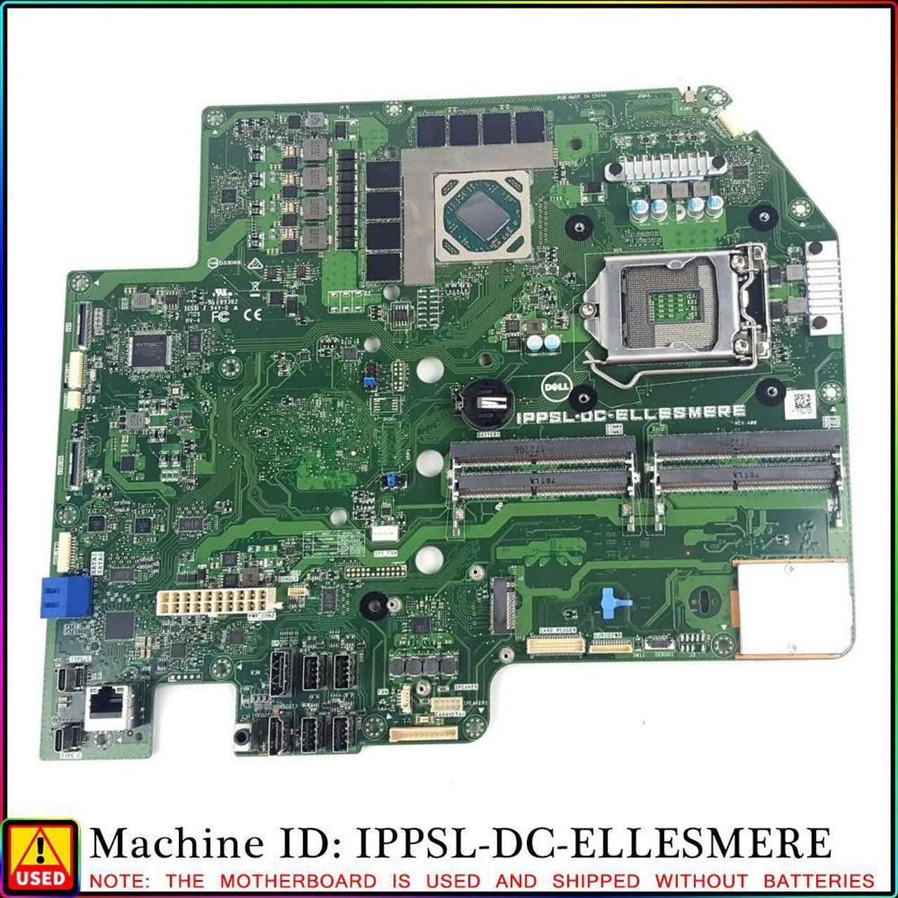 100% Tested Working XPS 27 7760 AIO Ippsl-dc D4VY1 0D4VY1 IPPSL-DC-ELLESMERE Motherboard Ellesmere Radeon LGA 1151