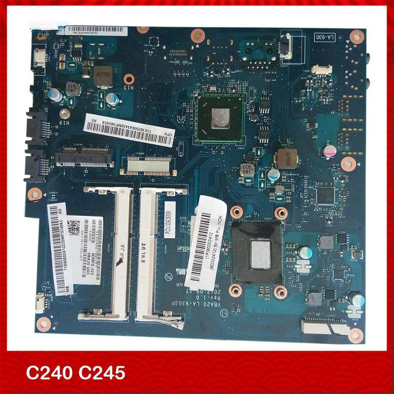 All-In-One Motherboard For C240 C245 LA-9303P Rev:1.0 Integrate 887 1017U CPU Test Good