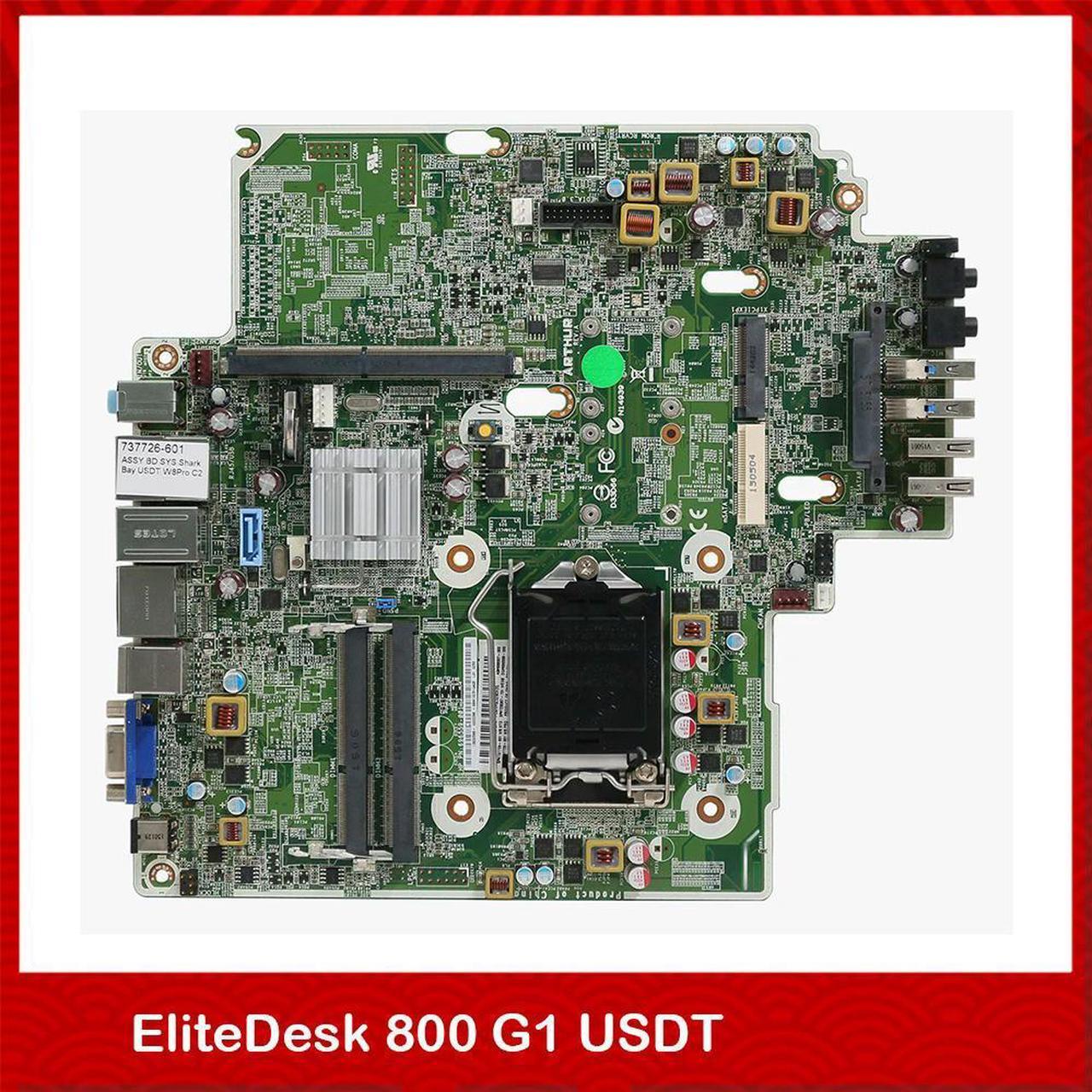 Desktop Motherboard For EliteDesk 800 G1 USDT 696559-001 737729-001 Fully Tested Good