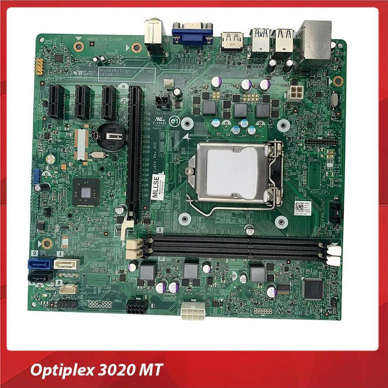 Desktop Motherboard For Optiplex 3020 MT 1150-pin MIH81R VJ4YX VHWTR 40DDP 490P1 System Board Fully Tested