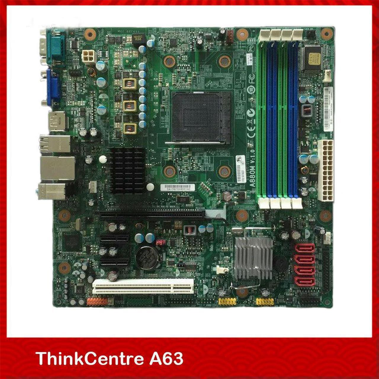 Main image of Working Desktop Motherboard For ThinkCentre A63 M77 A880M V1.0 03T6227 RS880PM-LM System Board Fully Tested