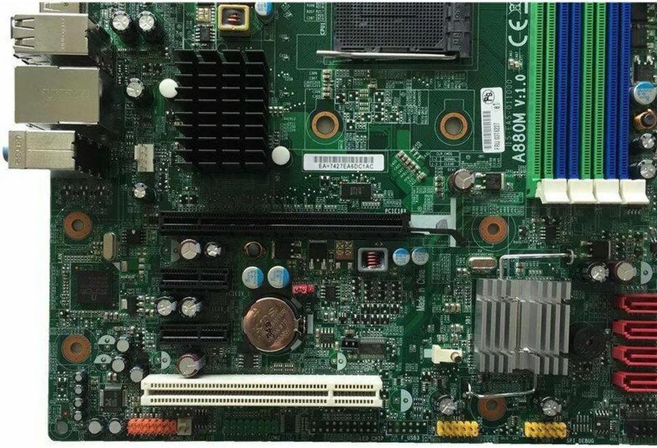 Alt view image 3 of 3 - Working Desktop Motherboard For ThinkCentre A63 M77 A880M V1.0 03T6227 RS880PM-LM System Board Fully Tested
