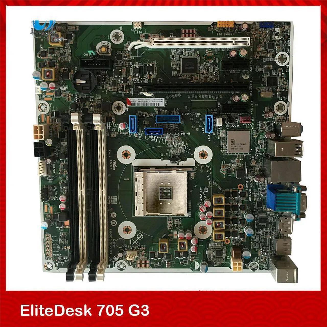 Working  Desktop Motherboard EliteDesk 705 G3 MT AM4 854582-001 854432-001 Fully Tested Good