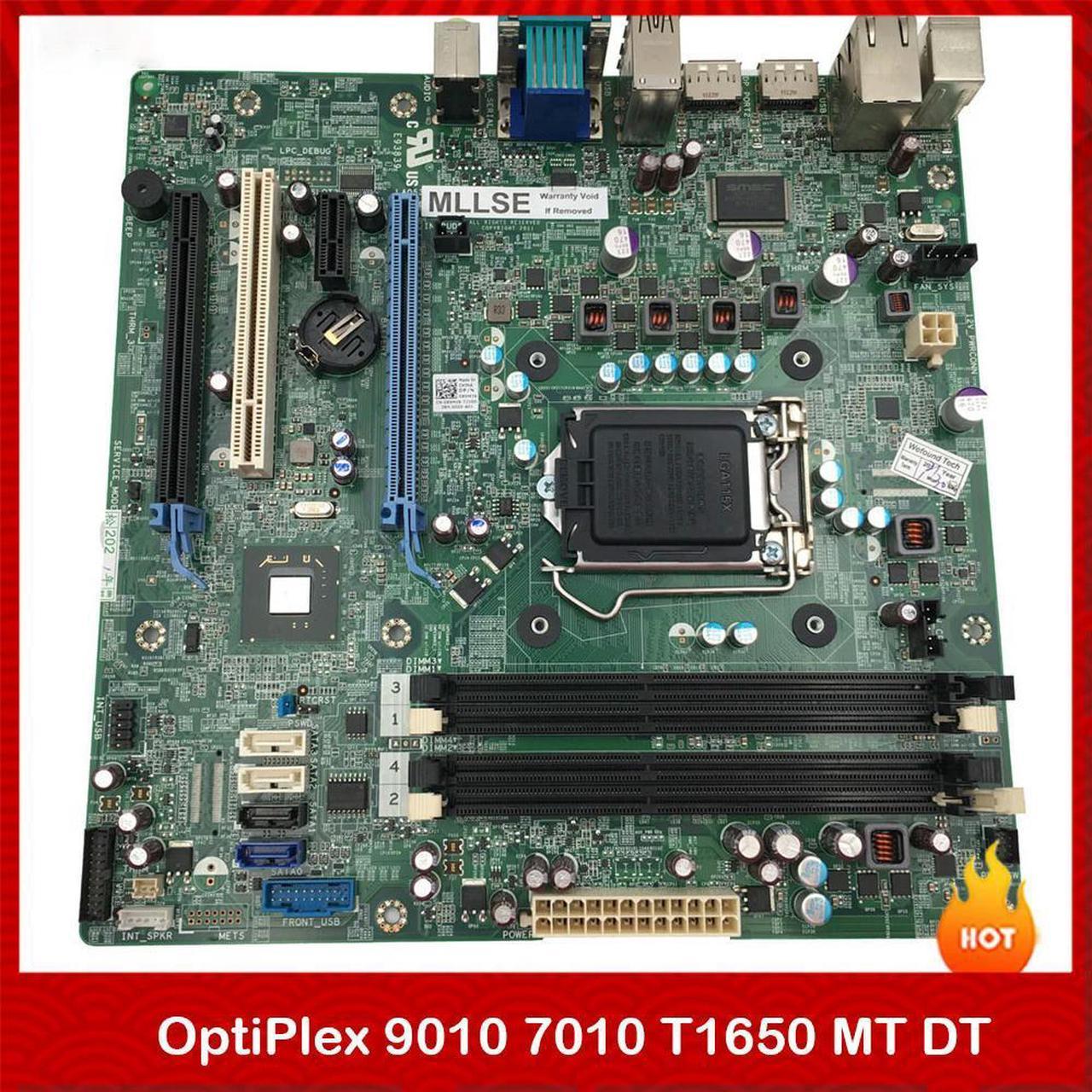 Desktop Motherboard For OptiPlex 9010 7010 T1650 MT DT  49G3W J32FG M9KCM 0F82W T3G Fully Tested Good