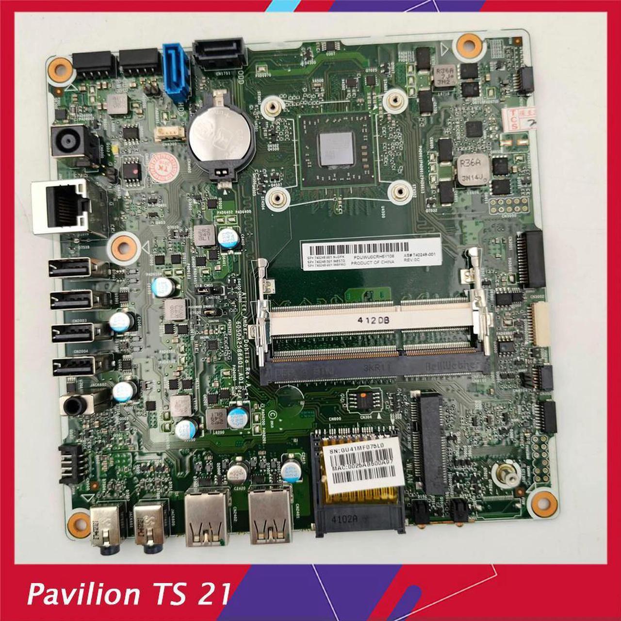 Originate  All-in-One Motherboard  for  Pavilion TS 21 740248-001 730937-001 729132-002 6050A25866 Fully Tested, Good