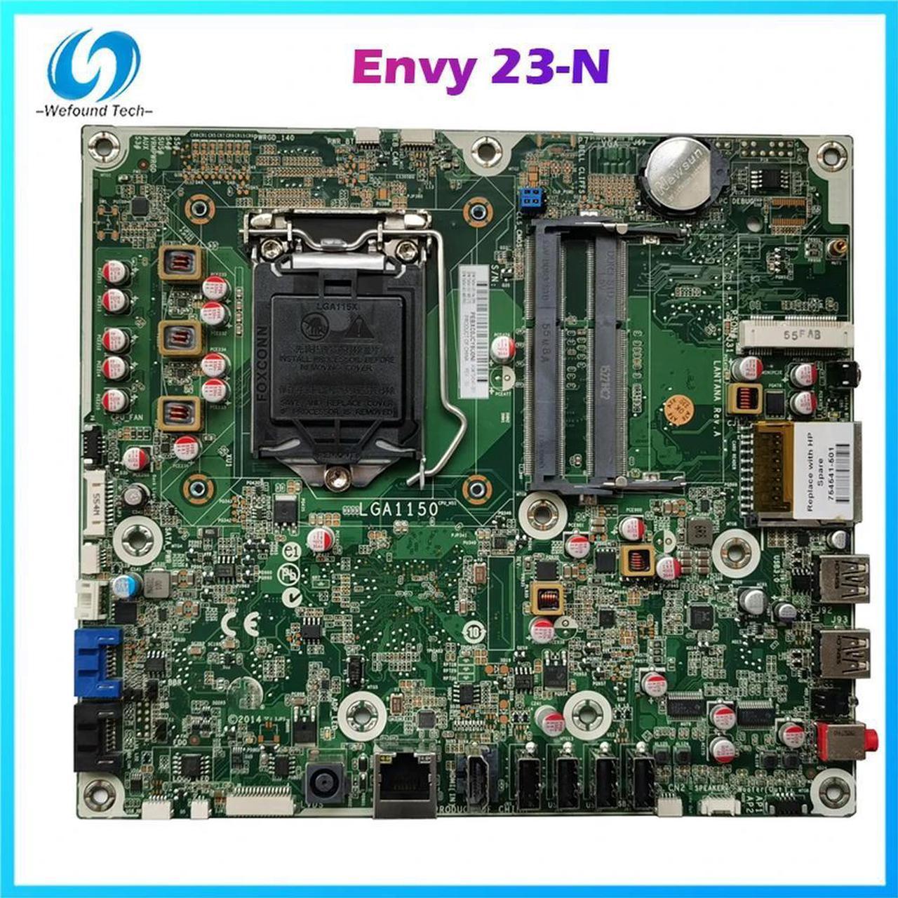 All-In-One Motherboard For Envy 23-N 754541-001 754541-601 Test Good