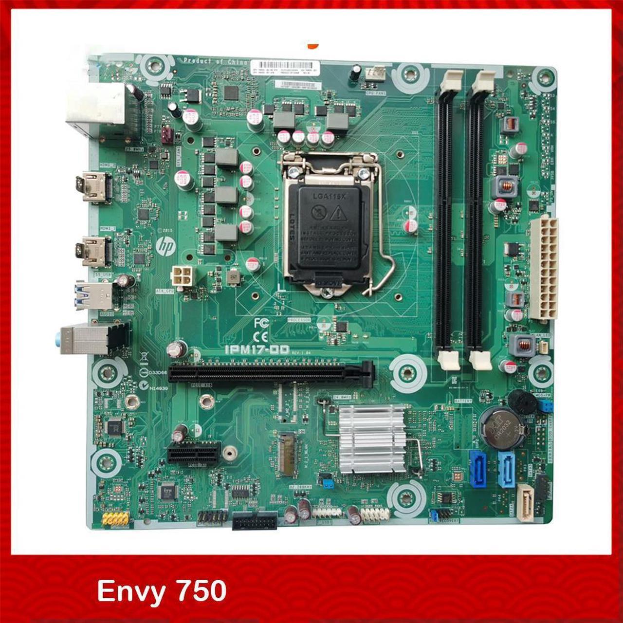 Desktop Motherboard For Envy 750 for IPM17-DD 799929-001 H170 DDR3L Test Good