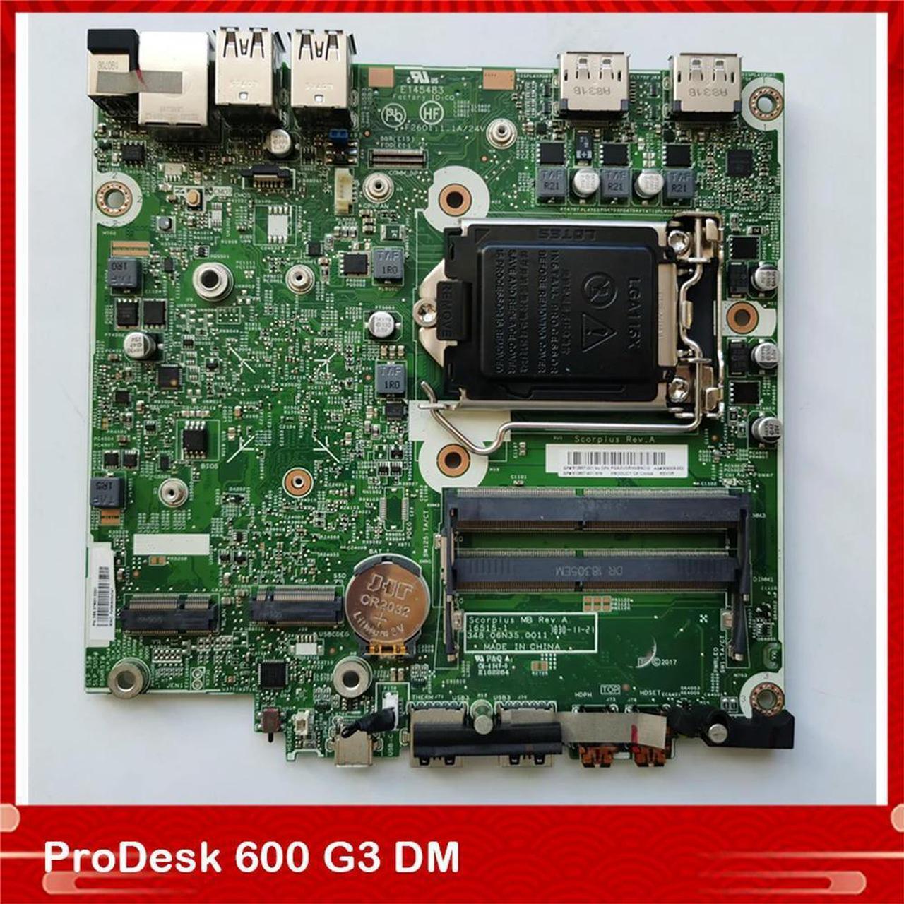 Originate Desktop Motherboard for ProDesk 600 G3 DM 912857-001 912857-601 16515-1 Fully Tested Good