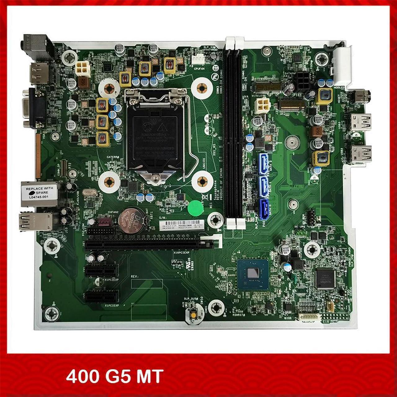 Desktop Motherboard For 400 G5 MT for L04745-001 L02439-021 L04745-601 Test Good