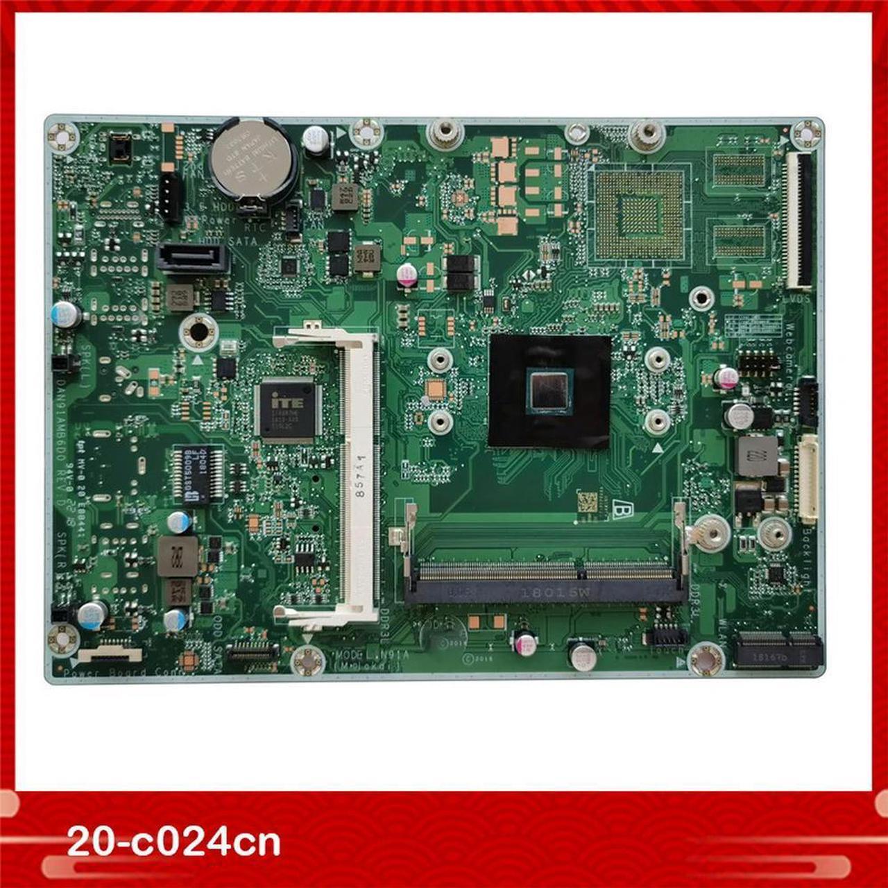 All-In-One Motherboard For 20-C 20-c024cn DAN91AMB6D0 N91A 844831-002 Test Good