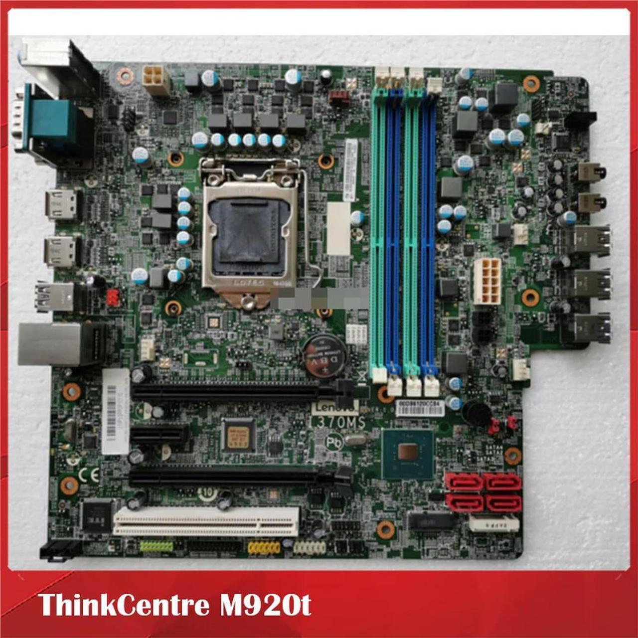 Working Desktop Motherboard For ThinkCentre M920t Q370 I370MS LGA1151 DDR4 Z75 System Board Fully Tested