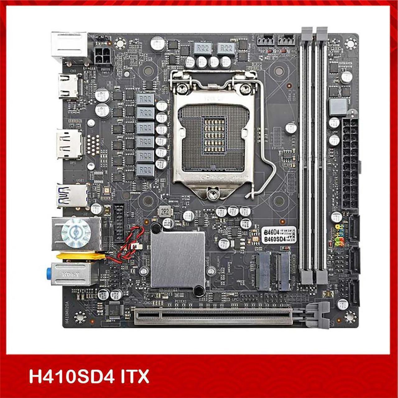 Desktop Motherboard For Onda H410SD4 ITX DPMINI H410SD4-ITX LGA 1200 Support 10th Generation CPU