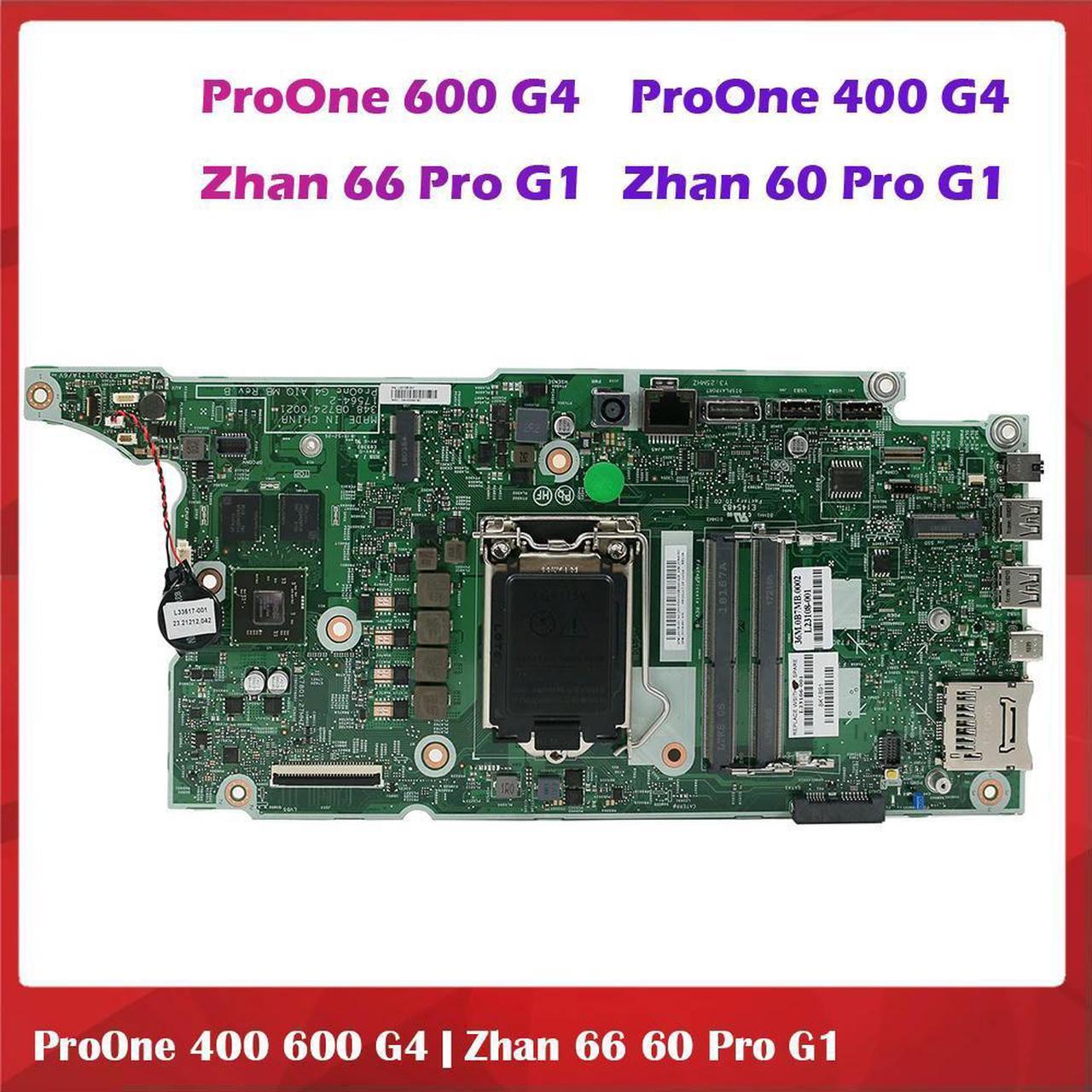 For 440 600 G4 Zhan 66 60 Pro G1 L23106-001  L23108-001 All-In-One Motherboard  Test Good