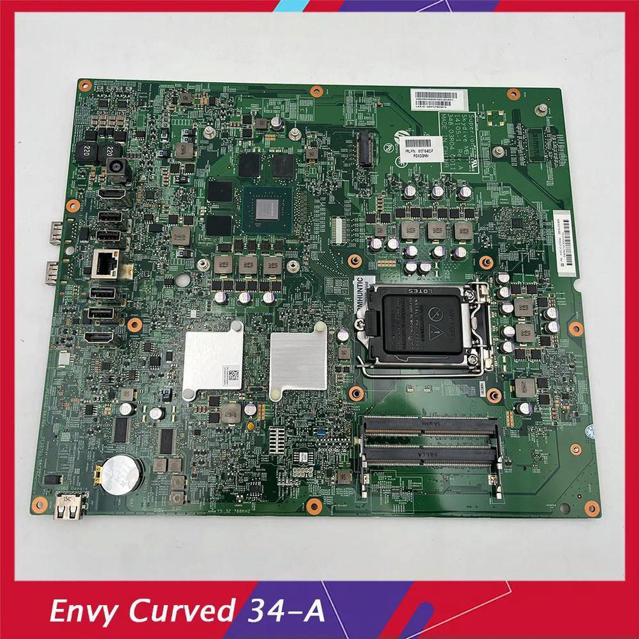 All-in-One Motherboard For  Envy Curved 34-A 810716-602  810716-002 14105-1 Test,Good