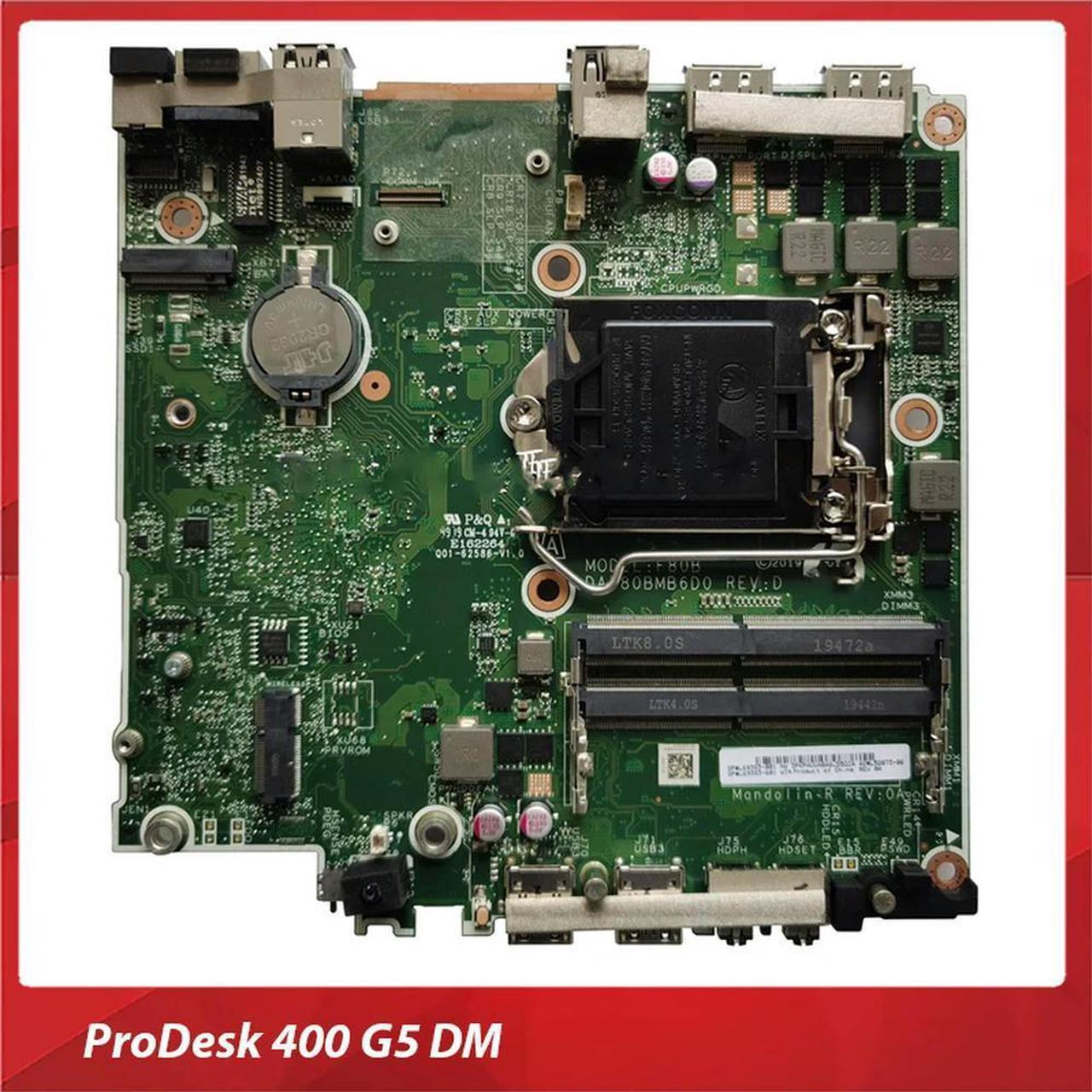 Micro Desktop Motherboard For ProDesk 400 G5 DM L69383-001 L69383-601 DAF80BMB6D0 Fully Tested, Good