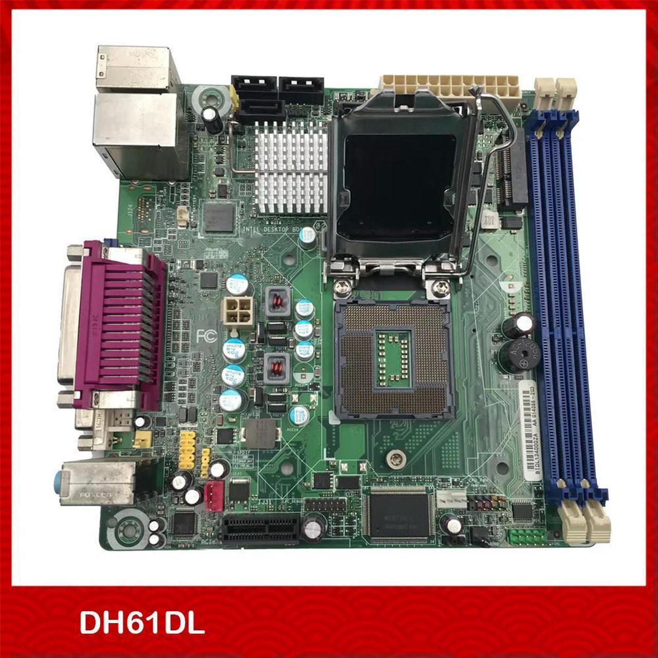 Desktop Motherboard For for DH61DL 17X17 DDR3 H61 ITX LGA1155 Test Before Shipment