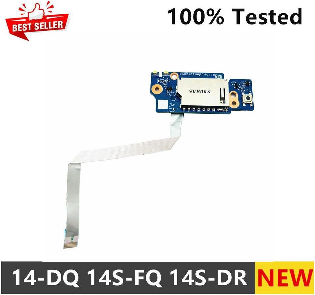 For 14-DQ 14S-FQ 14S-DR SD Card Power Button Board With Cable M13557-001 DA0PADTH8B0 DA00PATH6D0 DA0PATH16A0 100% Tested