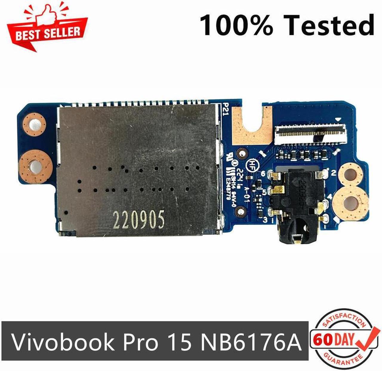 For Vivobook Pro 15 Laptop USB Card Reader IO Board Audio Board NB6176A K6502 K6602