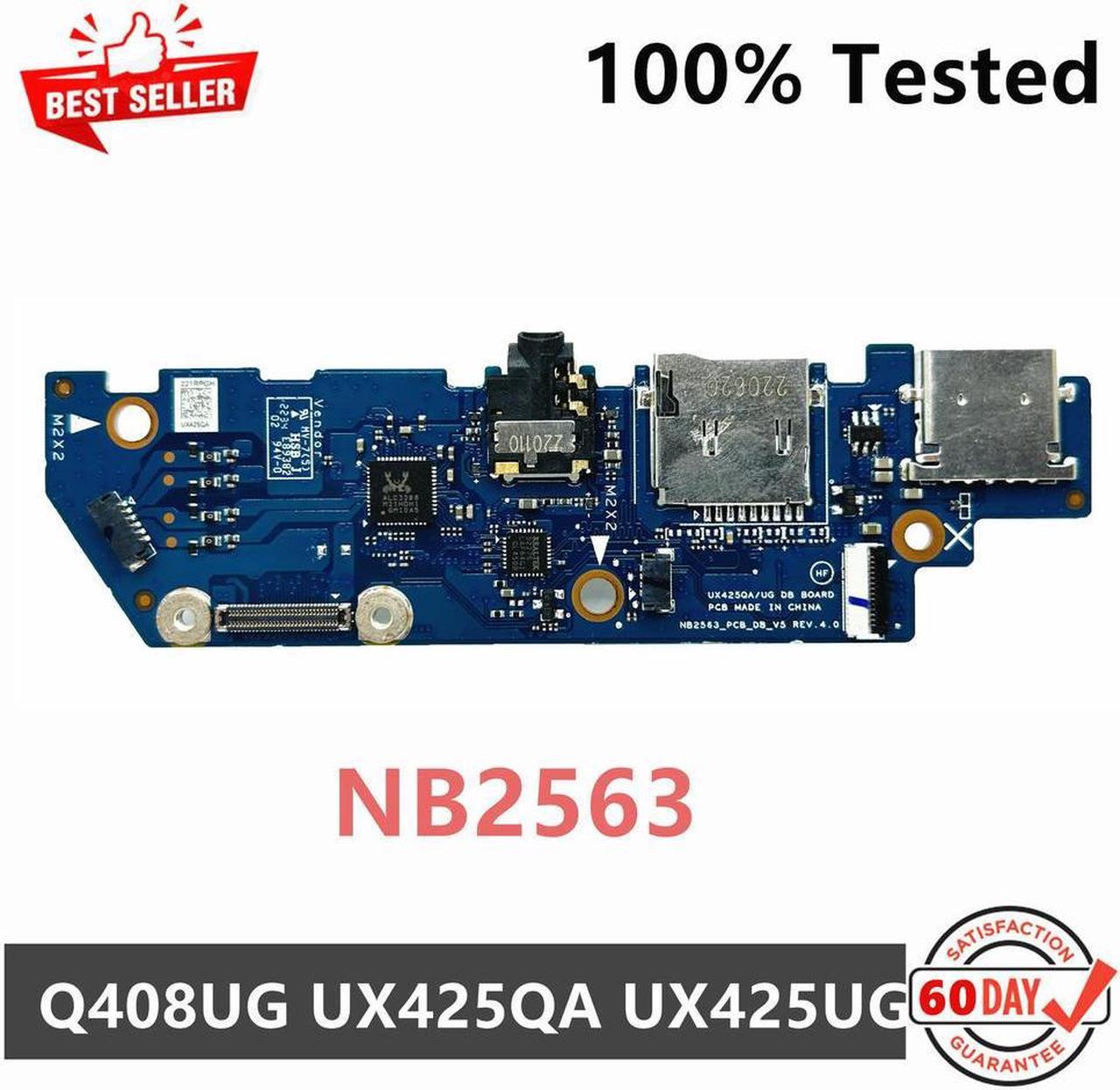 For Q408UG UX425QA UX425UG Laptop USB Card Reader IO Board NB2563 100% Tested