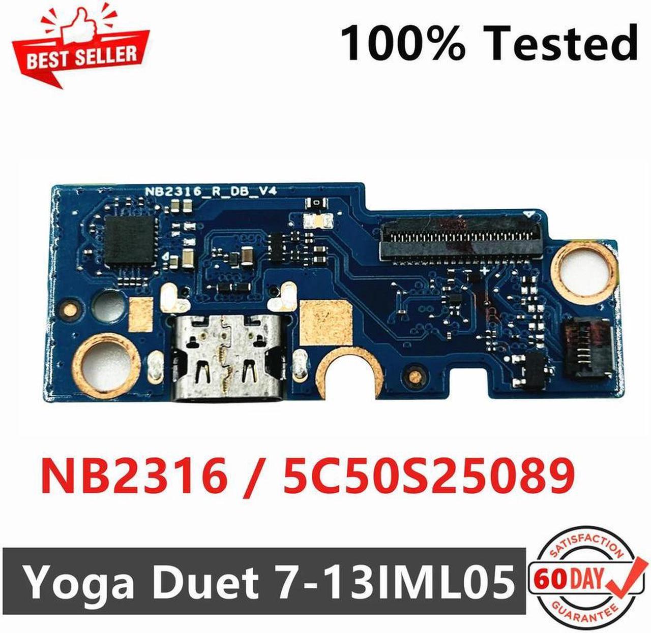 For Yoga Duet 7-13IML05 Laptop Type-C Board 5C50S25089 NB2316_R_DB_V4 100% Tested