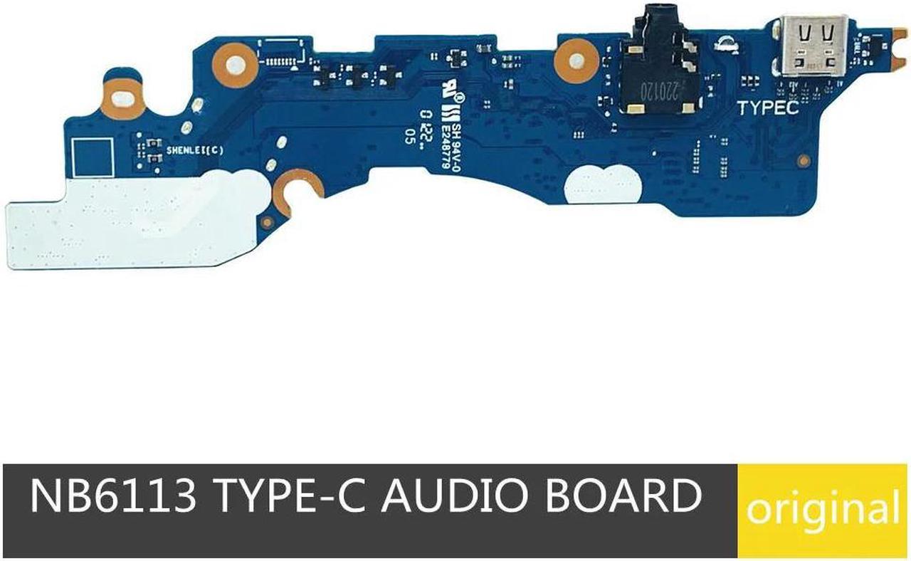 For NB6113 LAPTOP USB TYPE-C CHARGER AUDIO IO SUB BOARD NB6113_UB_V4_CX