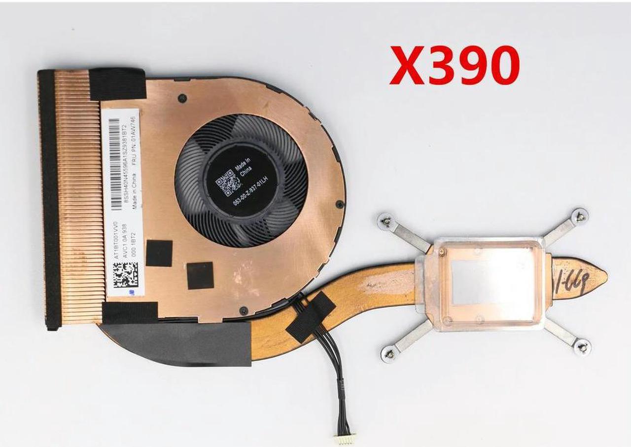 For X390 Laptop Cooling Fan with Heatsink 01AW746 01AW747 01AW748