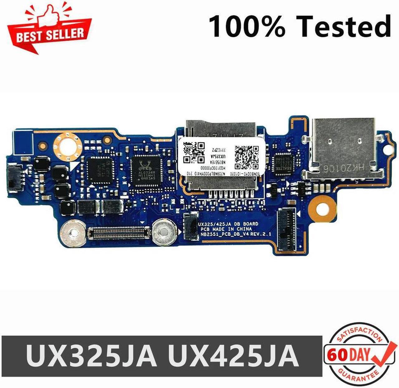 For ZenBook 13 14 UX325JA UX425JA USB Card Reader IO Board NB2551_PCB_DB_V4 100% Tested