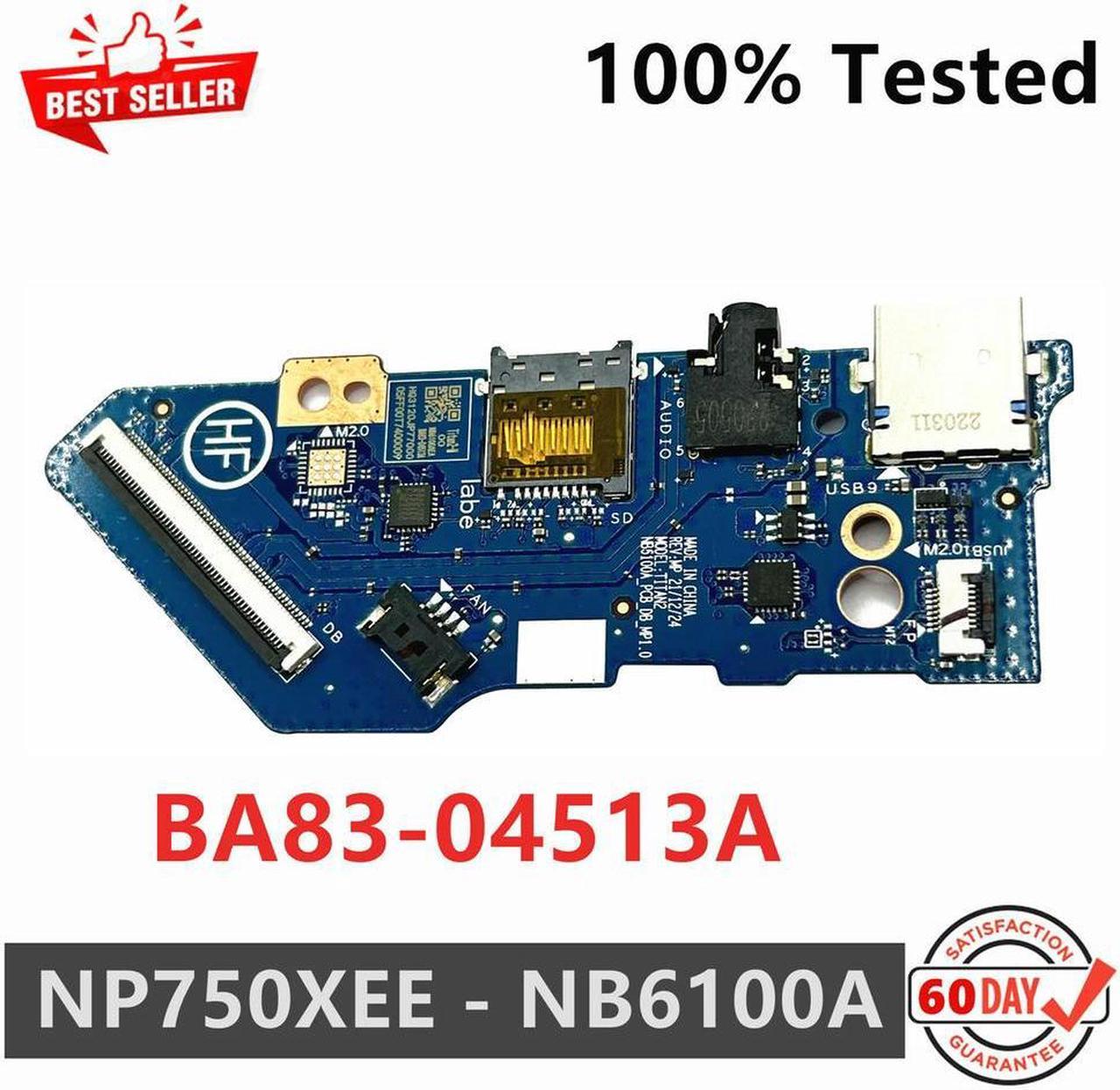 For NP750XEE Laptop USB Audio CARD READER IO BOARD BA83-04513A NB6100A HQ3120JP77000