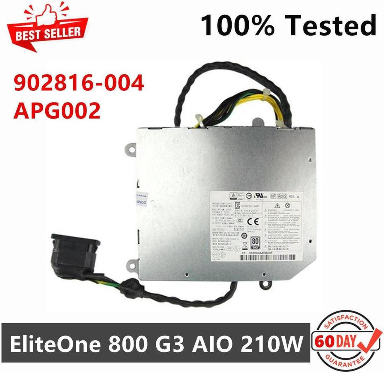 For AIO EliteOne 800 G3 210W Switching Power Supply 902816-004 APG002 80plus Platinum 10 Pins