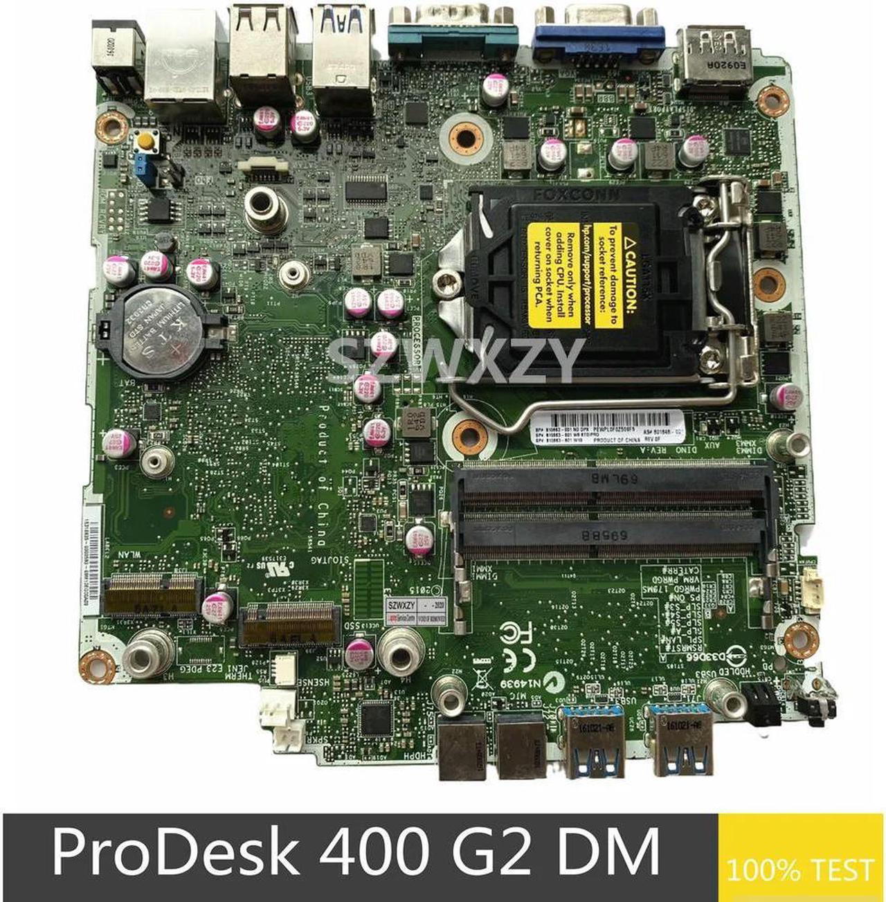 For ProDesk 400 G2 DM Desktop Mini PC Motherboard LGA 1151 810663-001 810663-601 801848-001 DDR4