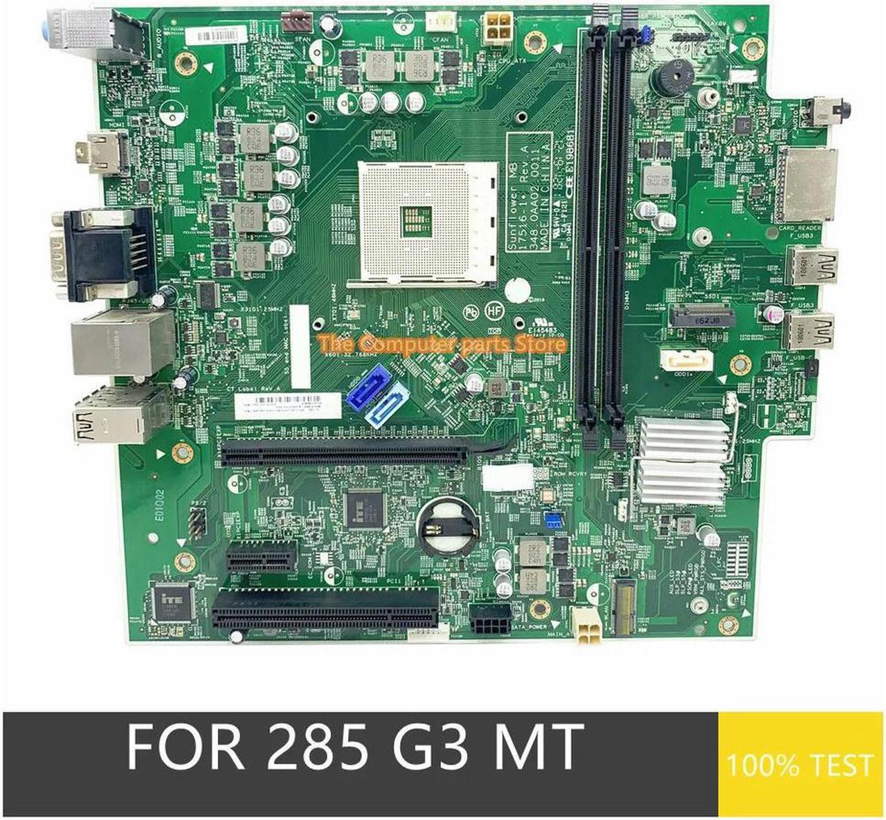 For Desktop 285 G3 MT Desktop Motherboard AM4 L15931-001 L15931-601 942023-002 L21723-001 348.0AA02.0011