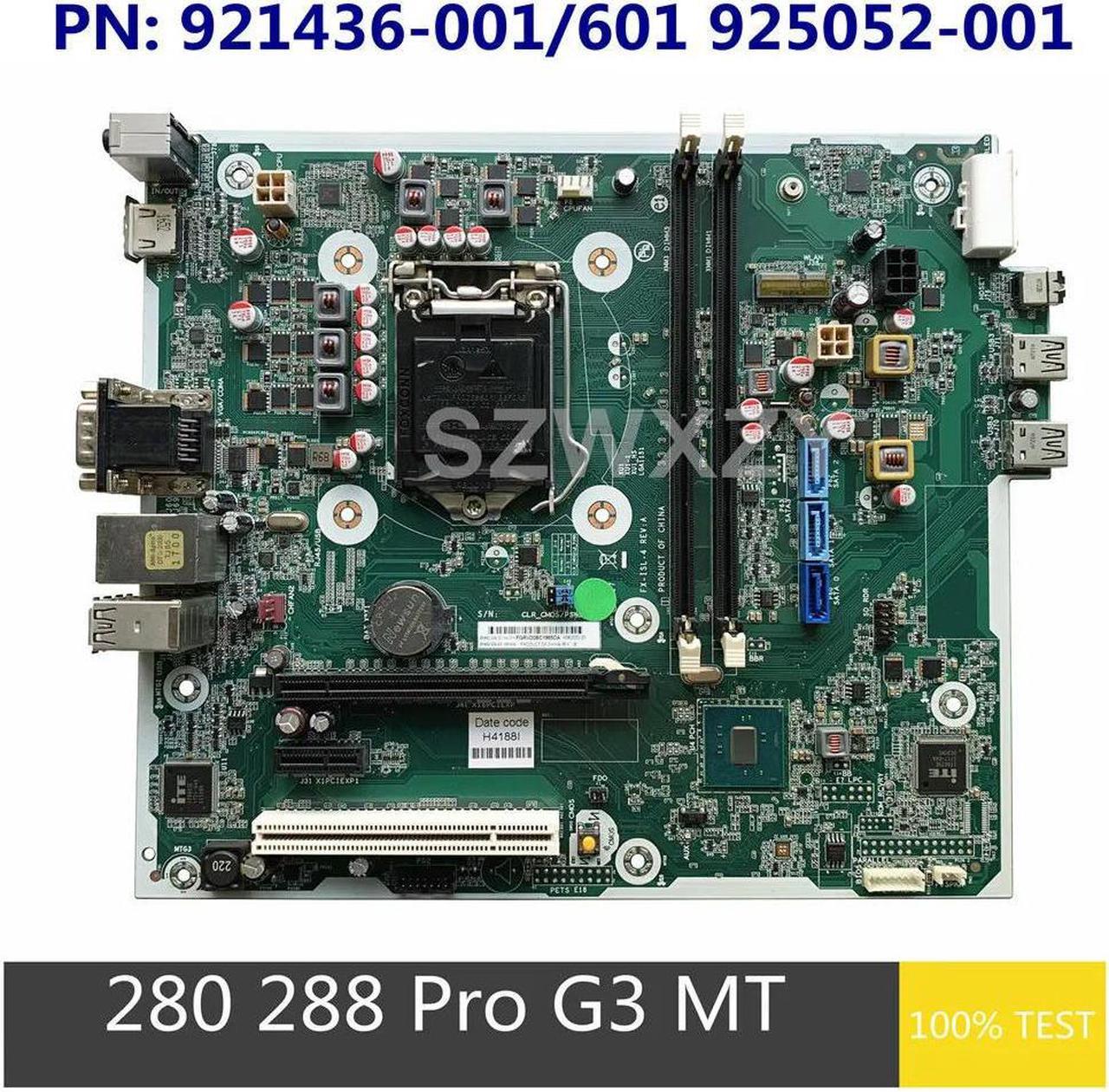 For Prodesk 280 288 Pro G3 MT Deskto Motherboard 921436-001 921436-601 925052-001 FX-ISL-4 DDR4 LGA 1151