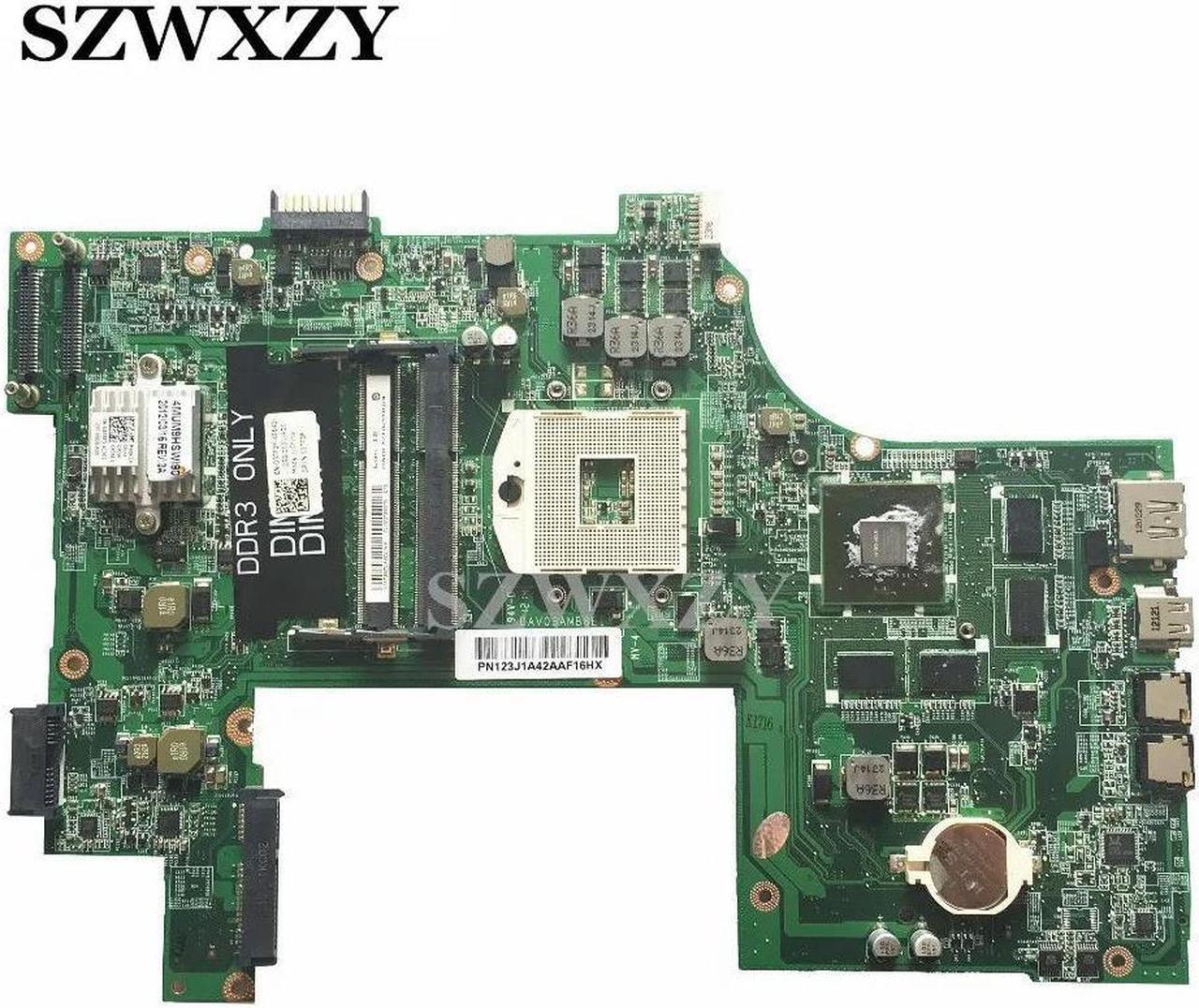 For N7110 Laptop Motherboard CN-037F3F 037F3F 37F3F DAV03AMB8E1 DDR3 GT525 Mainboard Full Tested