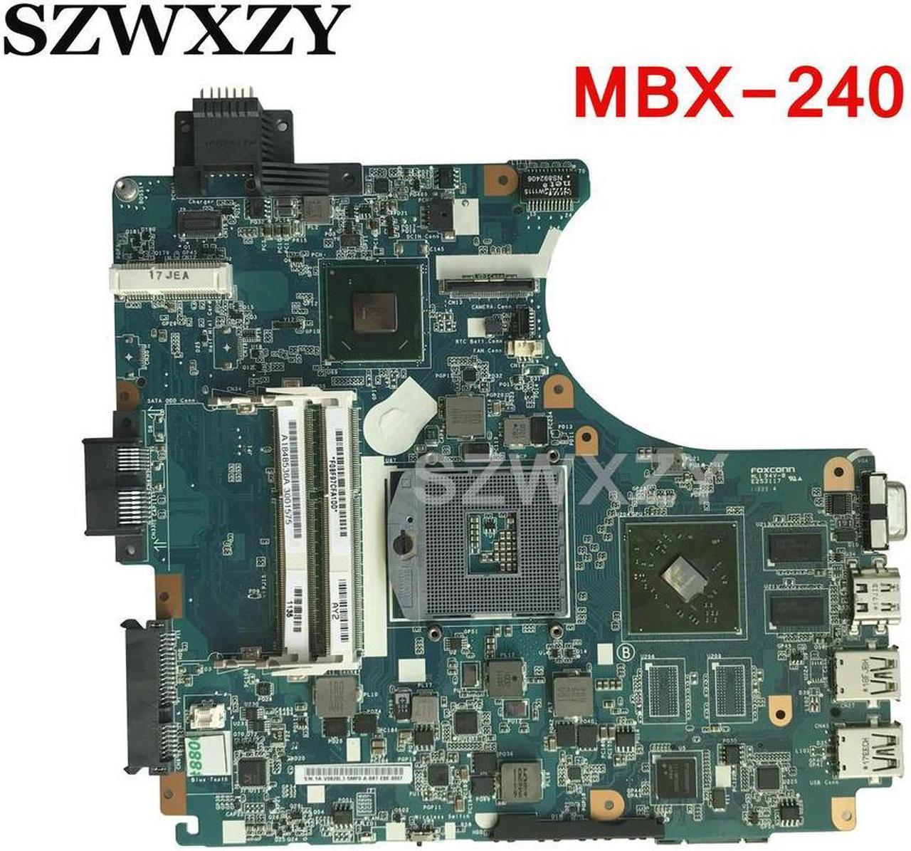 For Vaio VPCCB3P1E Laptop Motherboard MBX-240 V061 REV 1.1 A1848536A 1P-0113J01-8011