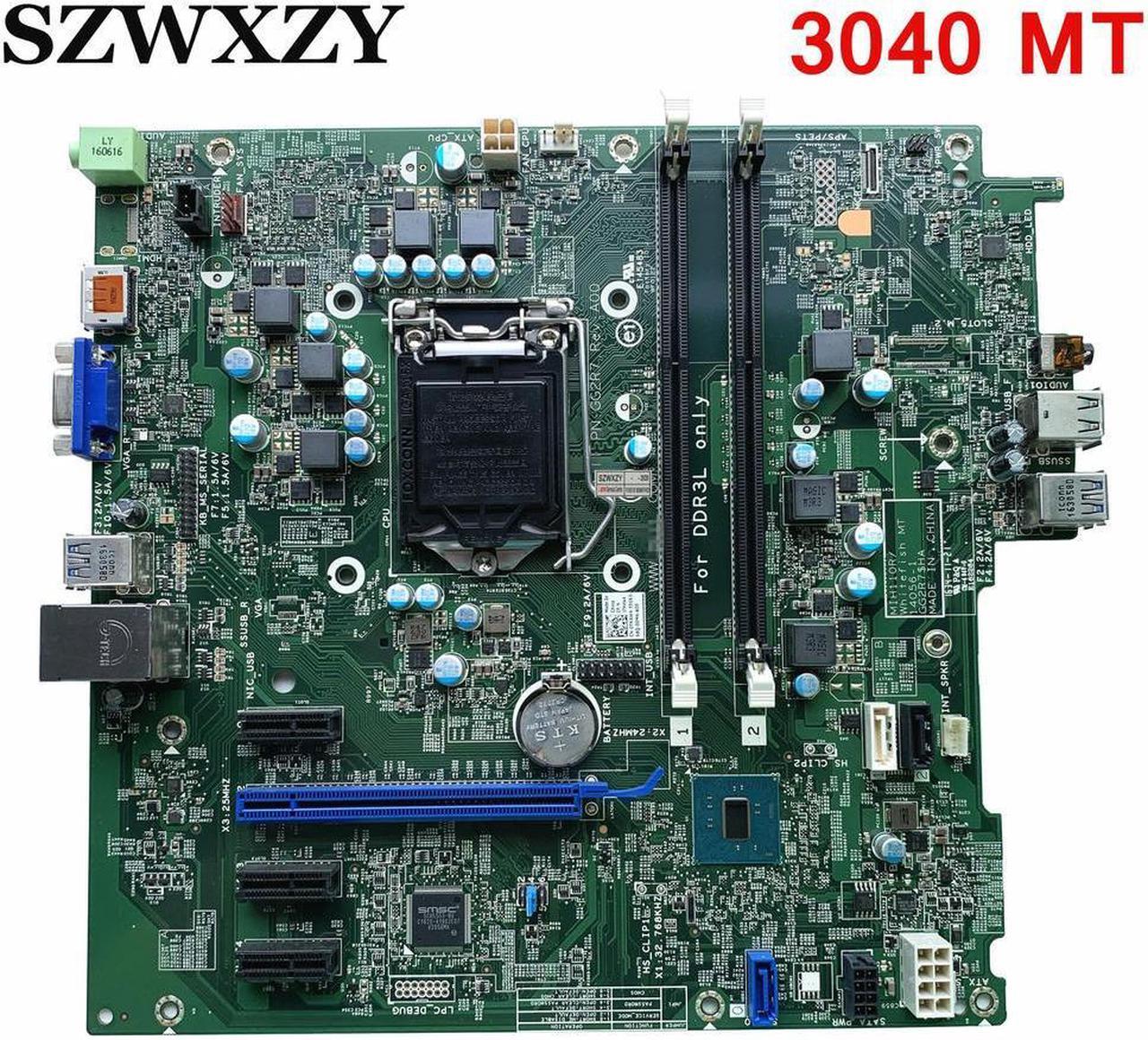 For 3040 MT Desktop Motherboard CN-0TK4W4 0TK4W4 TK4W4 LGA 1151 DDR3L 14056-1 Full Tested