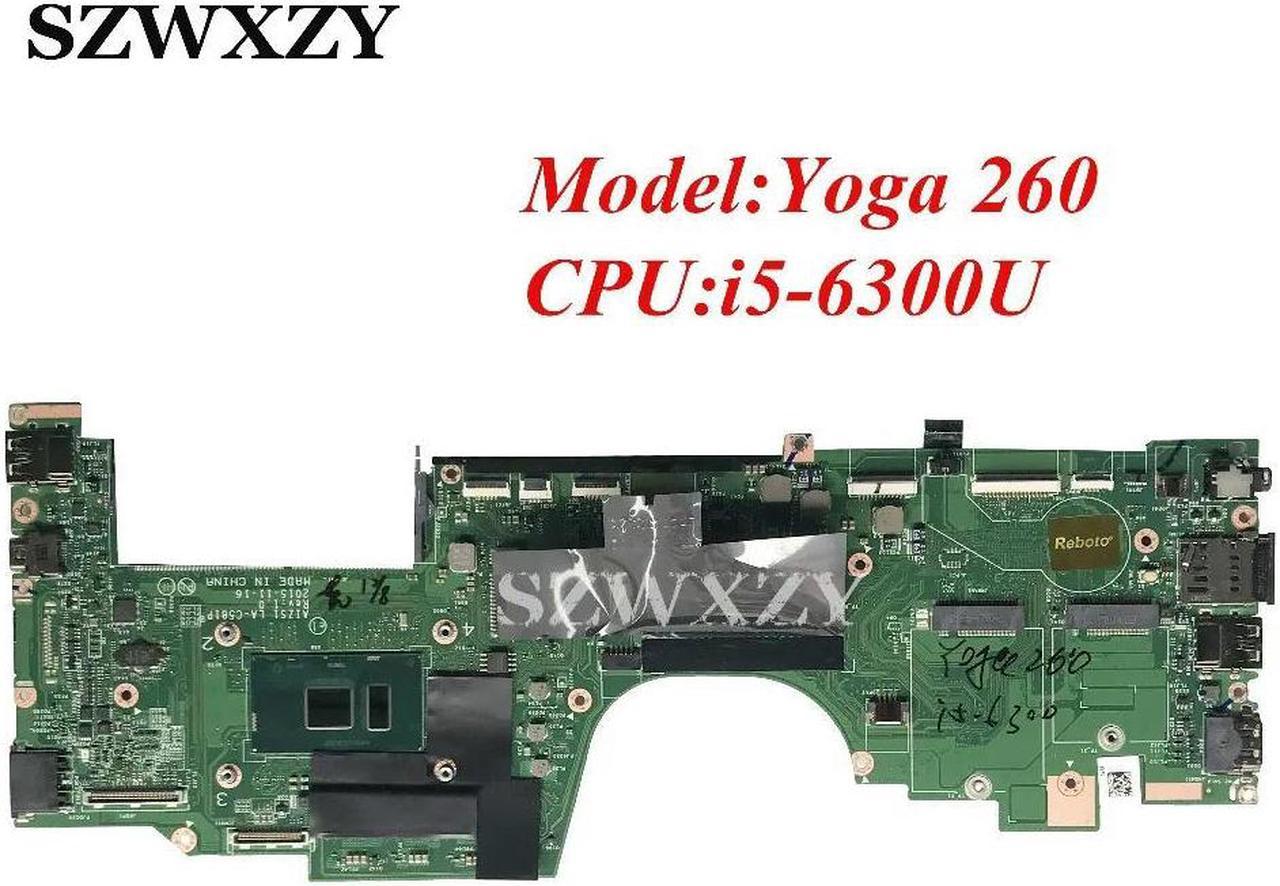 AIZS1 LA-C581P REV.1.0 For Yoga 260 Laptop Motherboard i5-6300U Processor DDR4 Full Tested