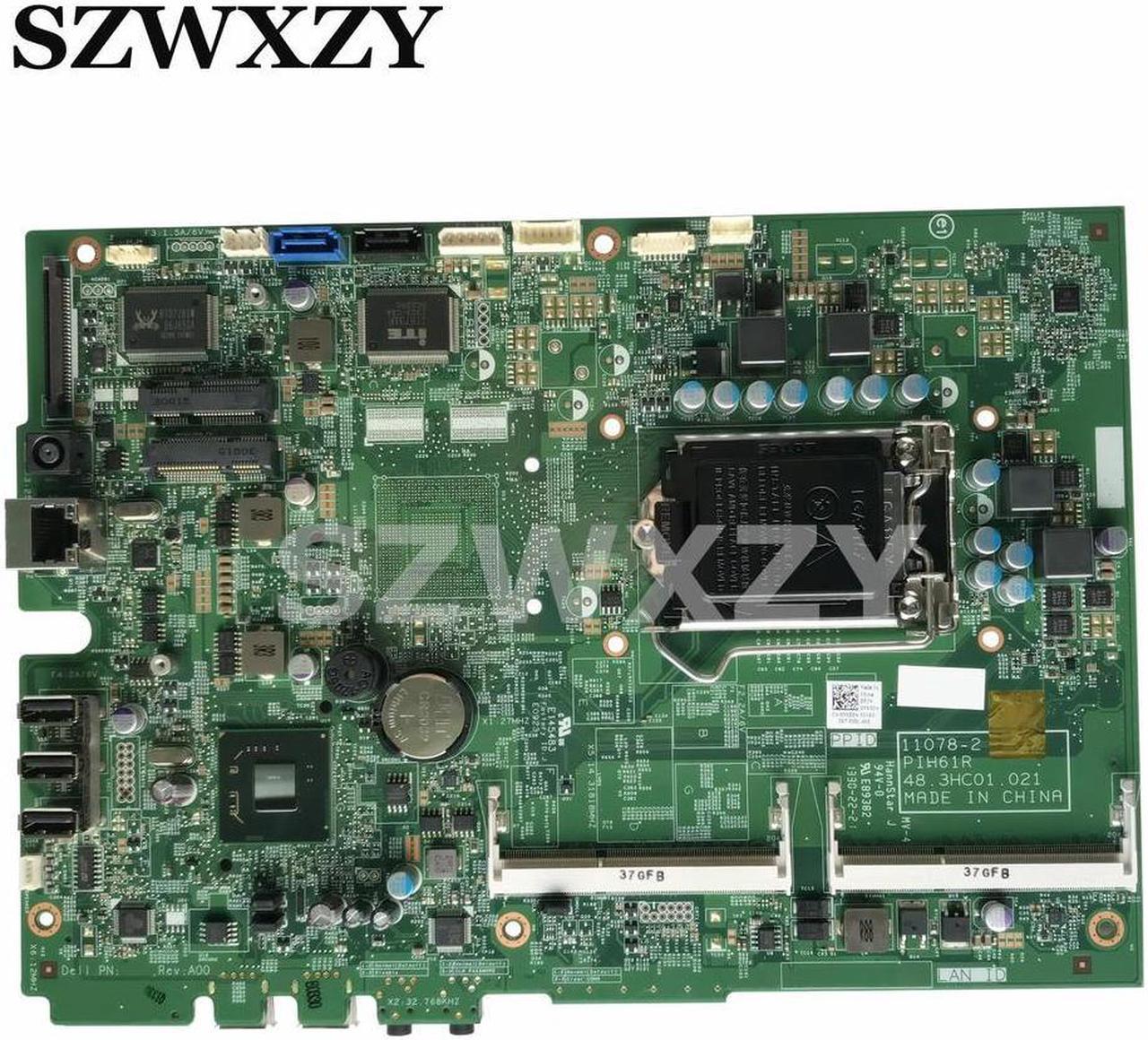 For Inspiron 2020 AIO Motherboard CN-0YXG0N 0YXG0N YXG0N 11078-2 PIH61R 48.3HC01.021 PGA1155 H61