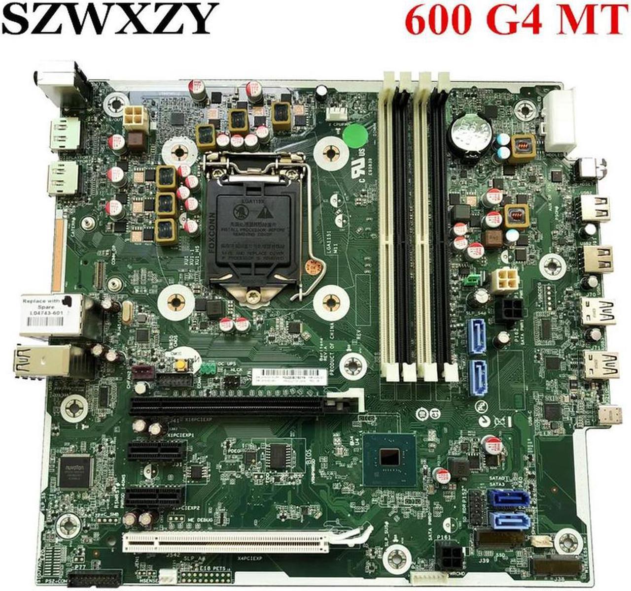 For ProDesk 600 G4 MT Desktop Motherboard L04743-001 L04743-601 L02062-001 Q370 LGA 1151 DDR4