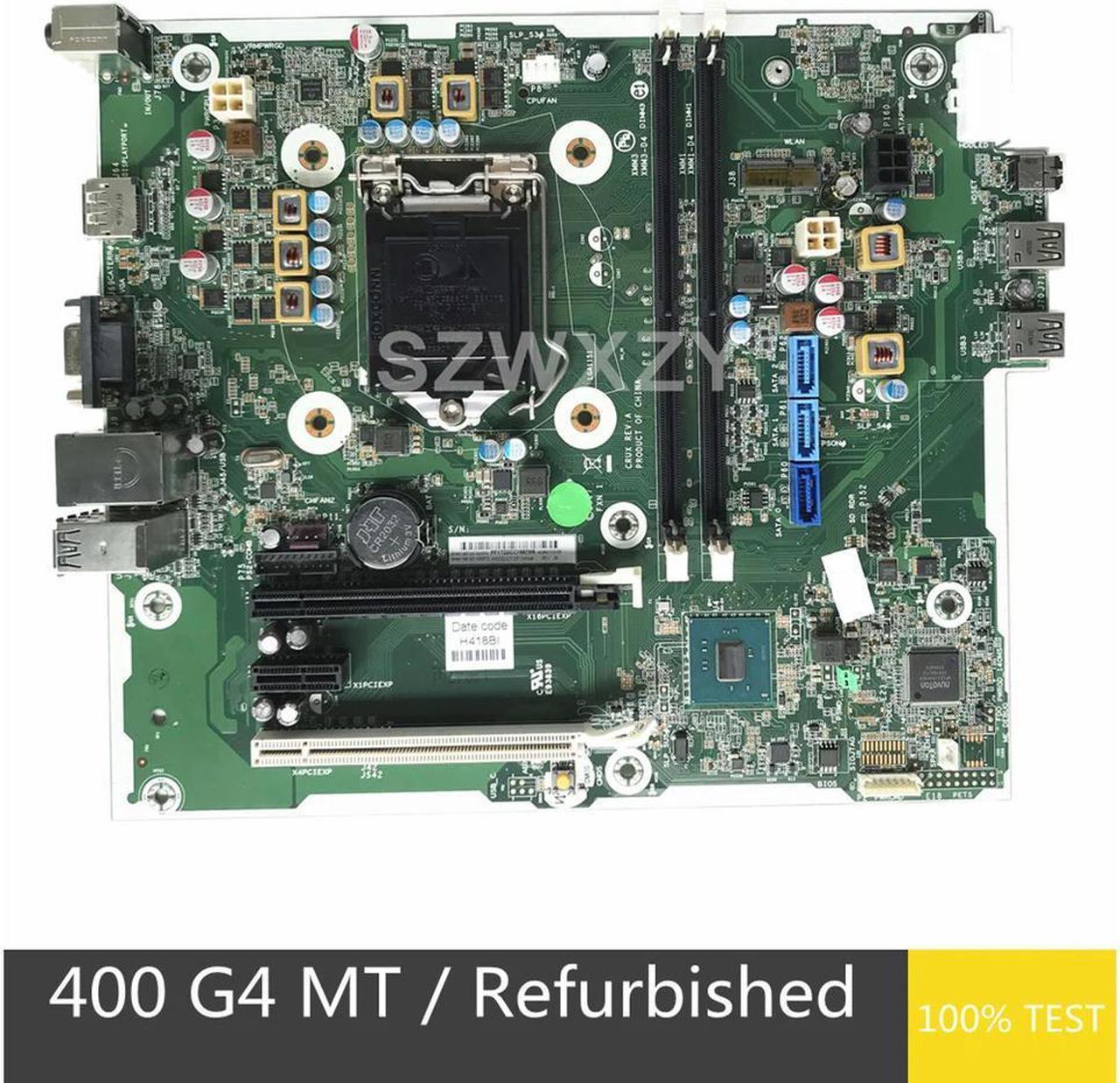 For ProDesk 400 G4 MT Desktop Motherboard G4 911987-601 911987-001 901010-001 LGA 1151 DDR4