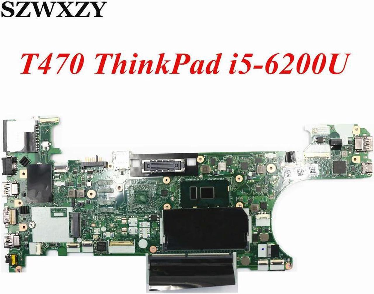 For T470 Laptop Motherboard 01HW527 00UR437 CT470 NM-A931 SR2EY I5-6200U CPU DDR3