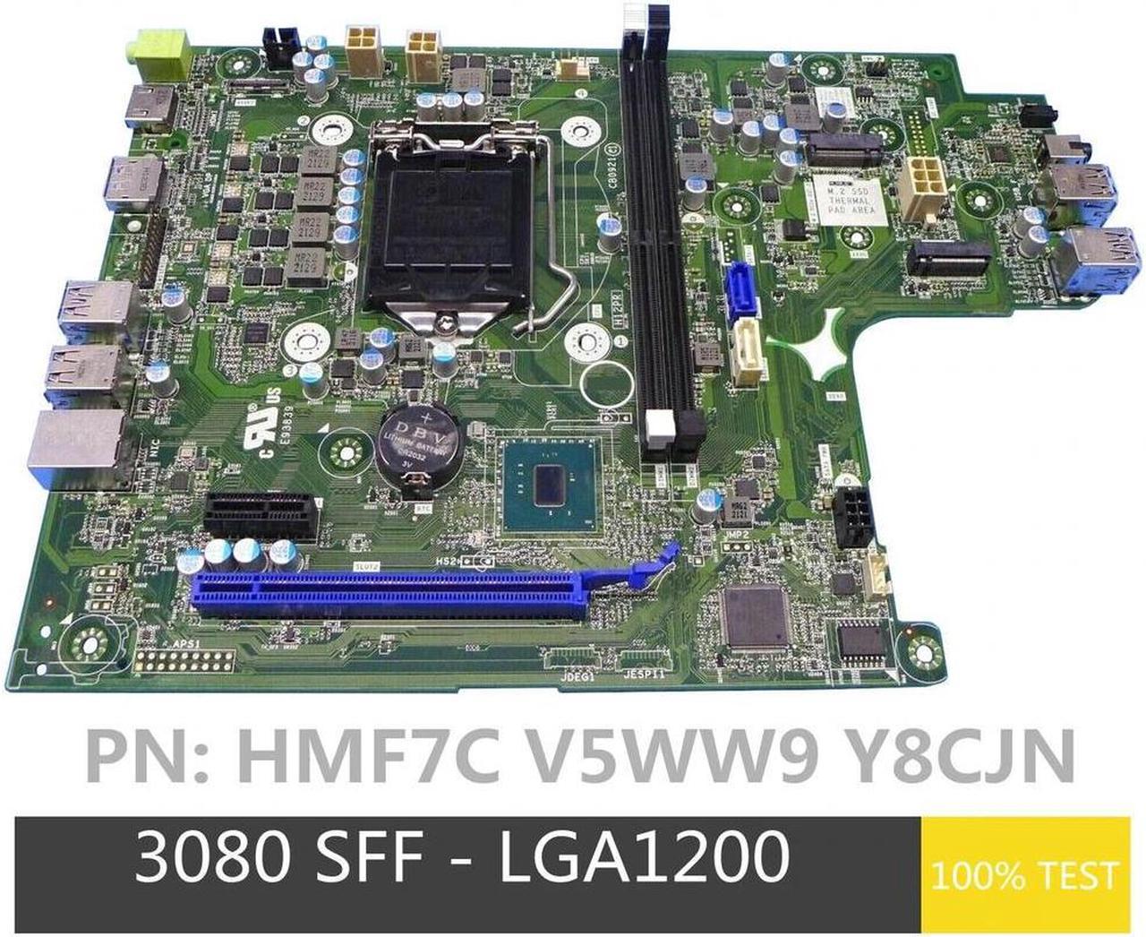 For Optiplex 3080 SFF Desktop Motherboard 0HMF7C HMF7C 0V5WW9 V5WW9 0Y8CJN Y8CJN B460 Socket LGA 1200 DDR4