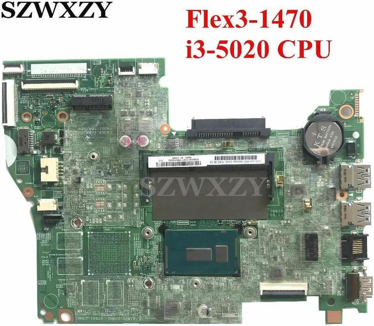 For YOGA 500-14IBD Flex3-1470 Laptop Motherboard 5B20K17787 With i3-5020U Processor